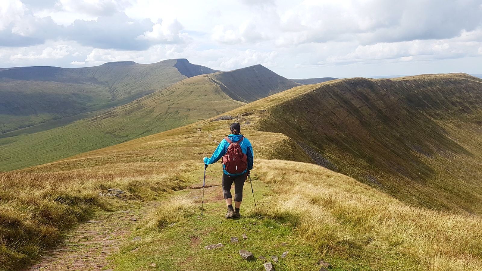 Steph Wetherell, hiking in the UK
