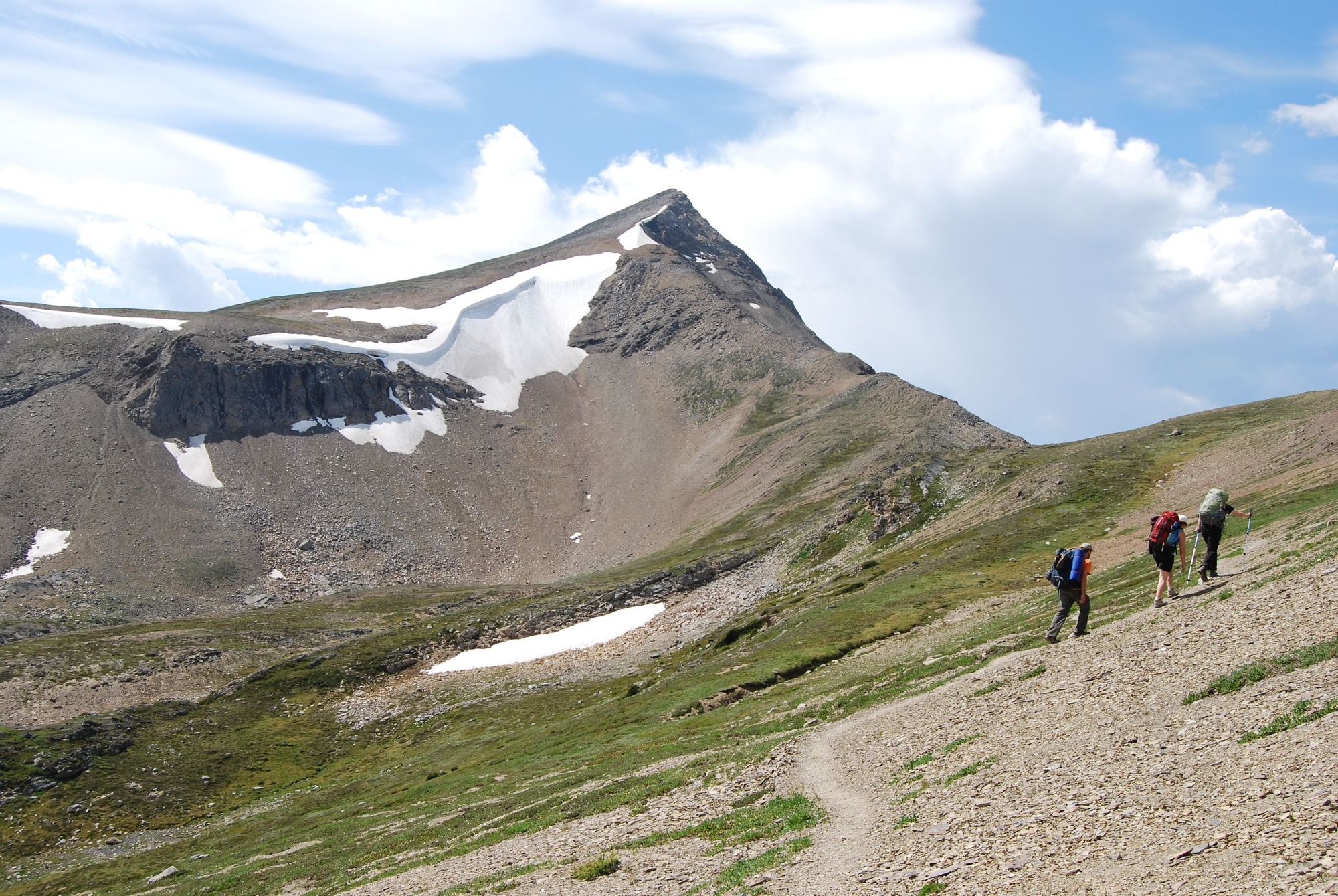 Curator Mountain, as viewed from the Skyline Trail. Photo: Michael Lawton / Wikimedia Commons, CC BY-SA 2.0