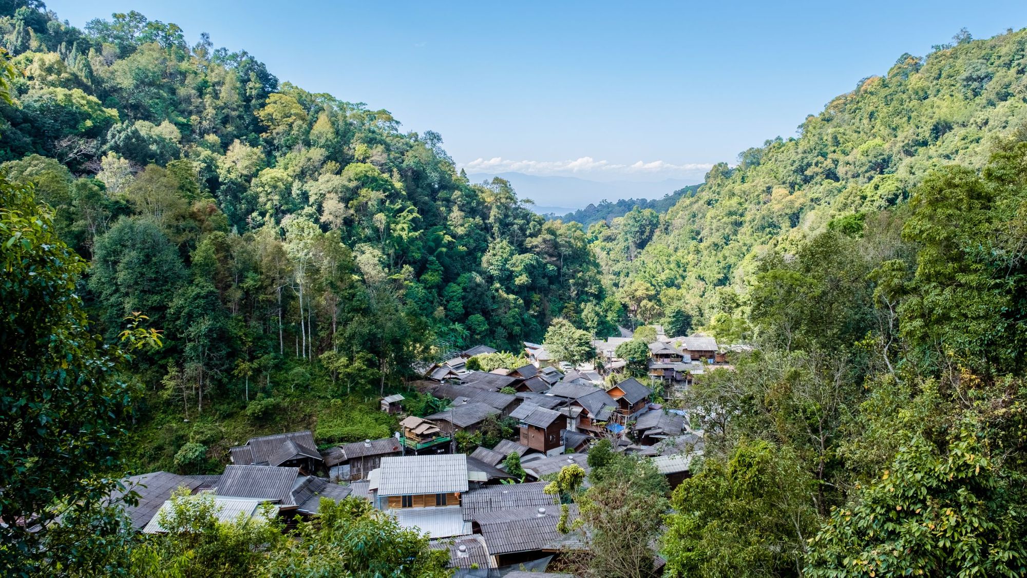 Mae Kampong in Chiang Mai, Thailand, where the locals live amongst the forest and in the mountains. Photo: Getty