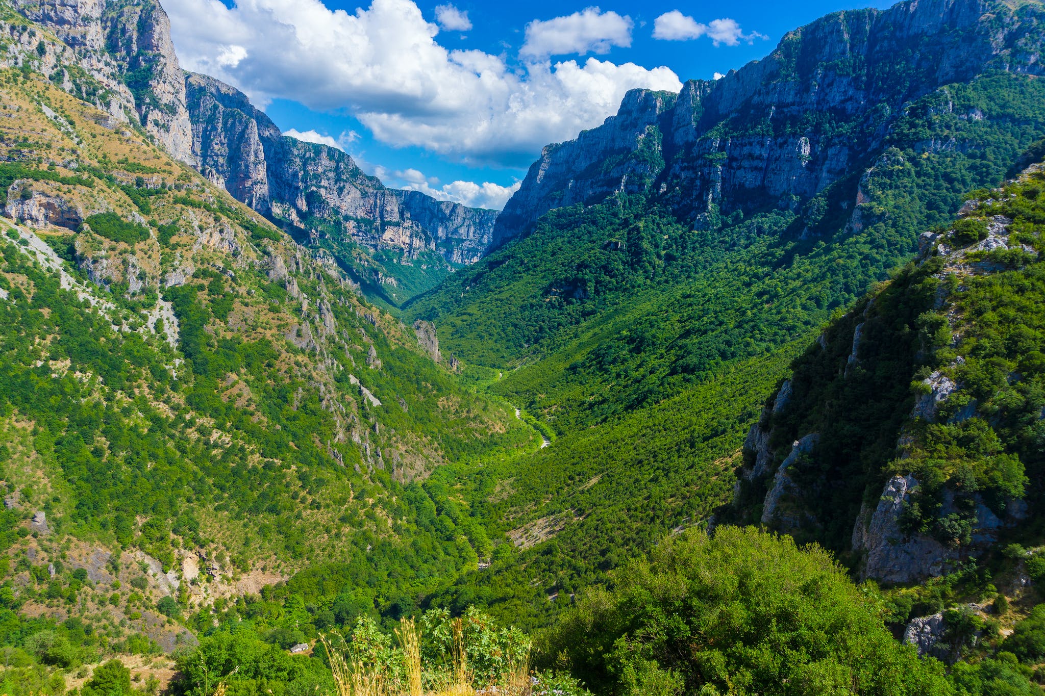 The spectacular Vikos Gorge, Greece