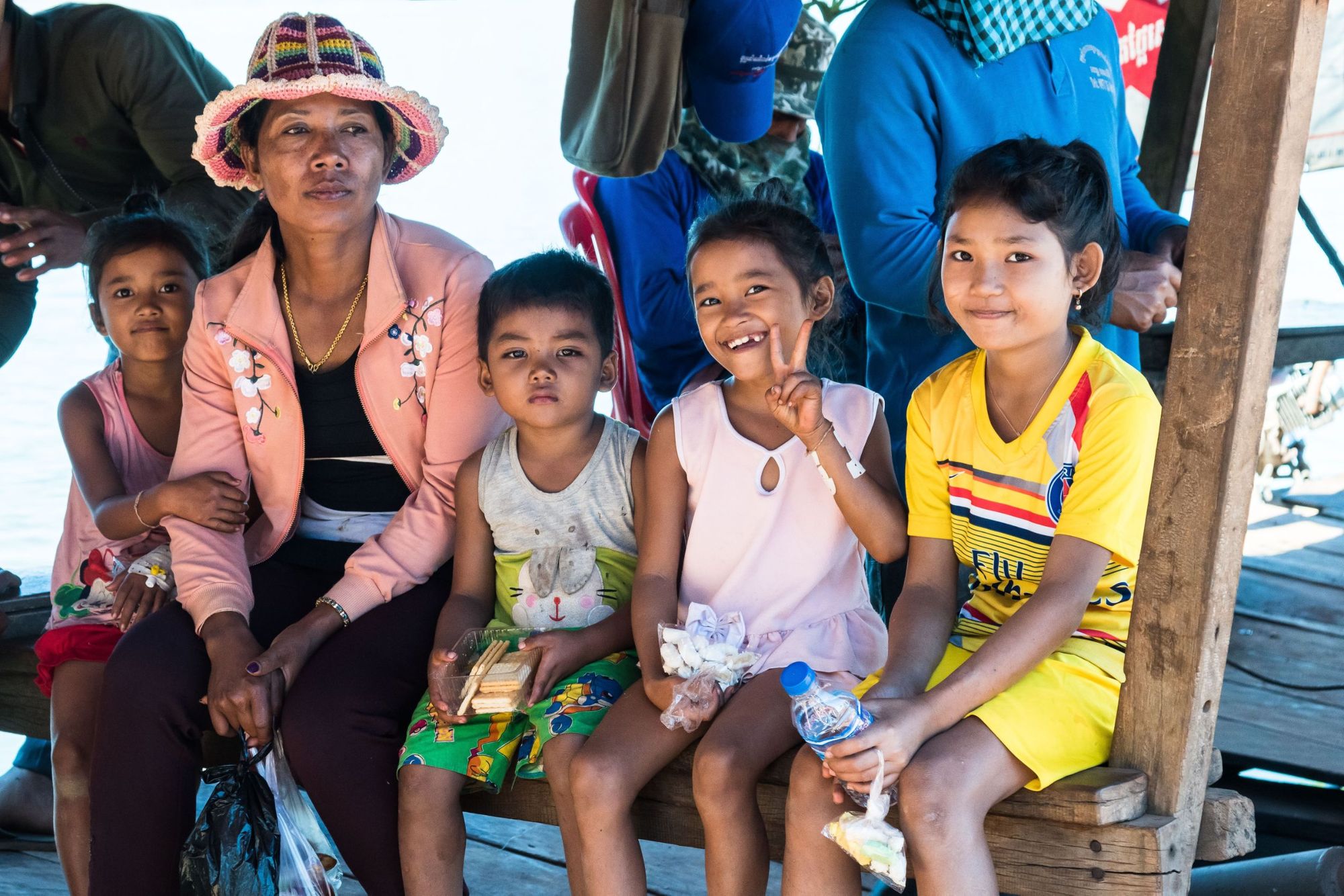 A family in the Kratié province of Cambodia, which sits in the northeast of the country. Photo: Easia Travel