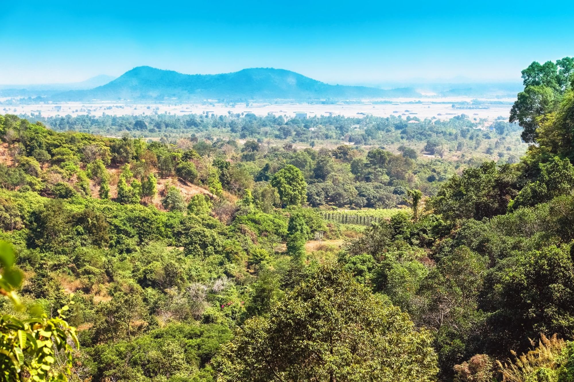 A view out over Kep National Park. Photo: Getty