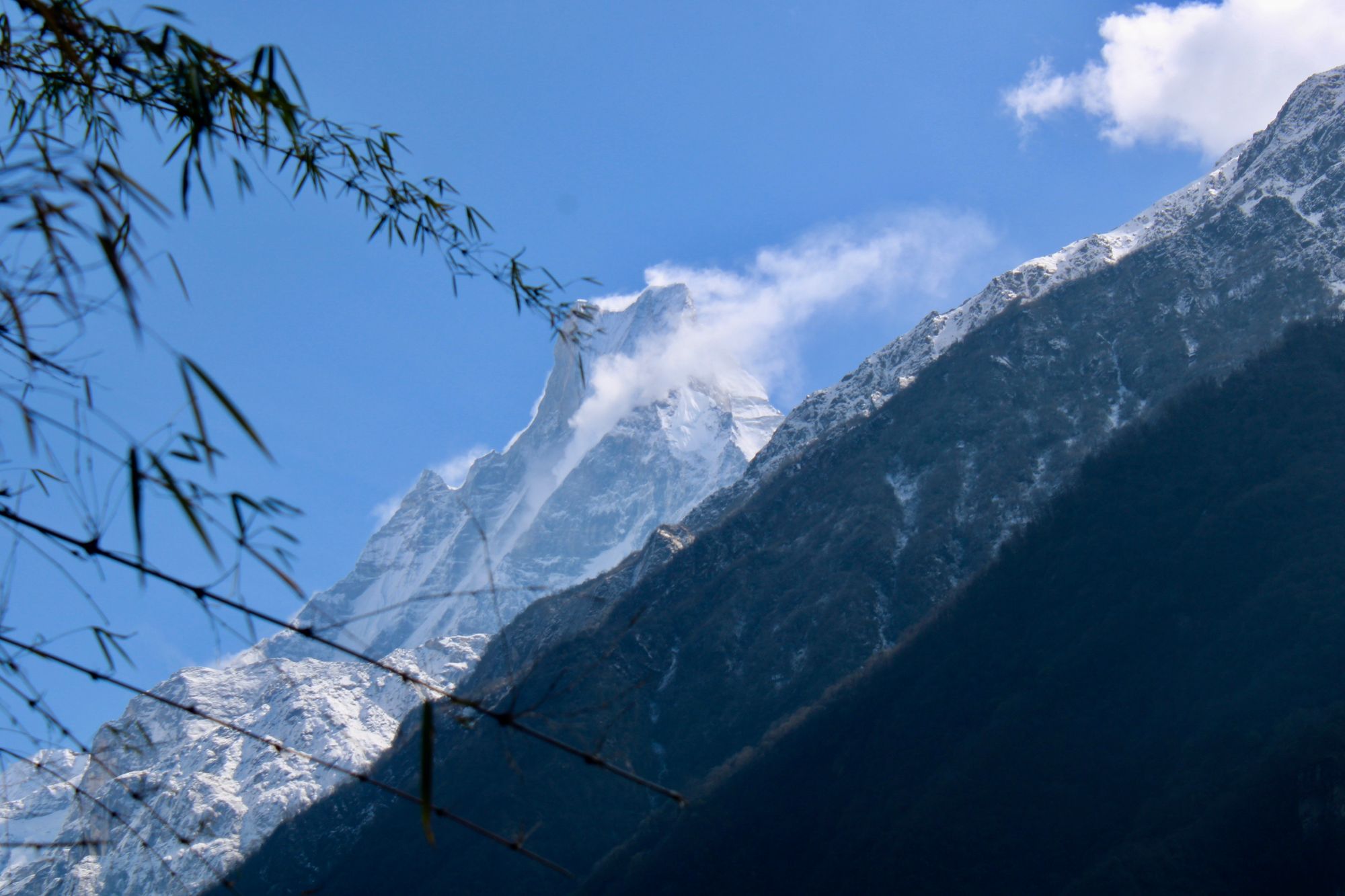 Waking at Ulleri on the Annapurna Sanctuary Trek, Nepal.