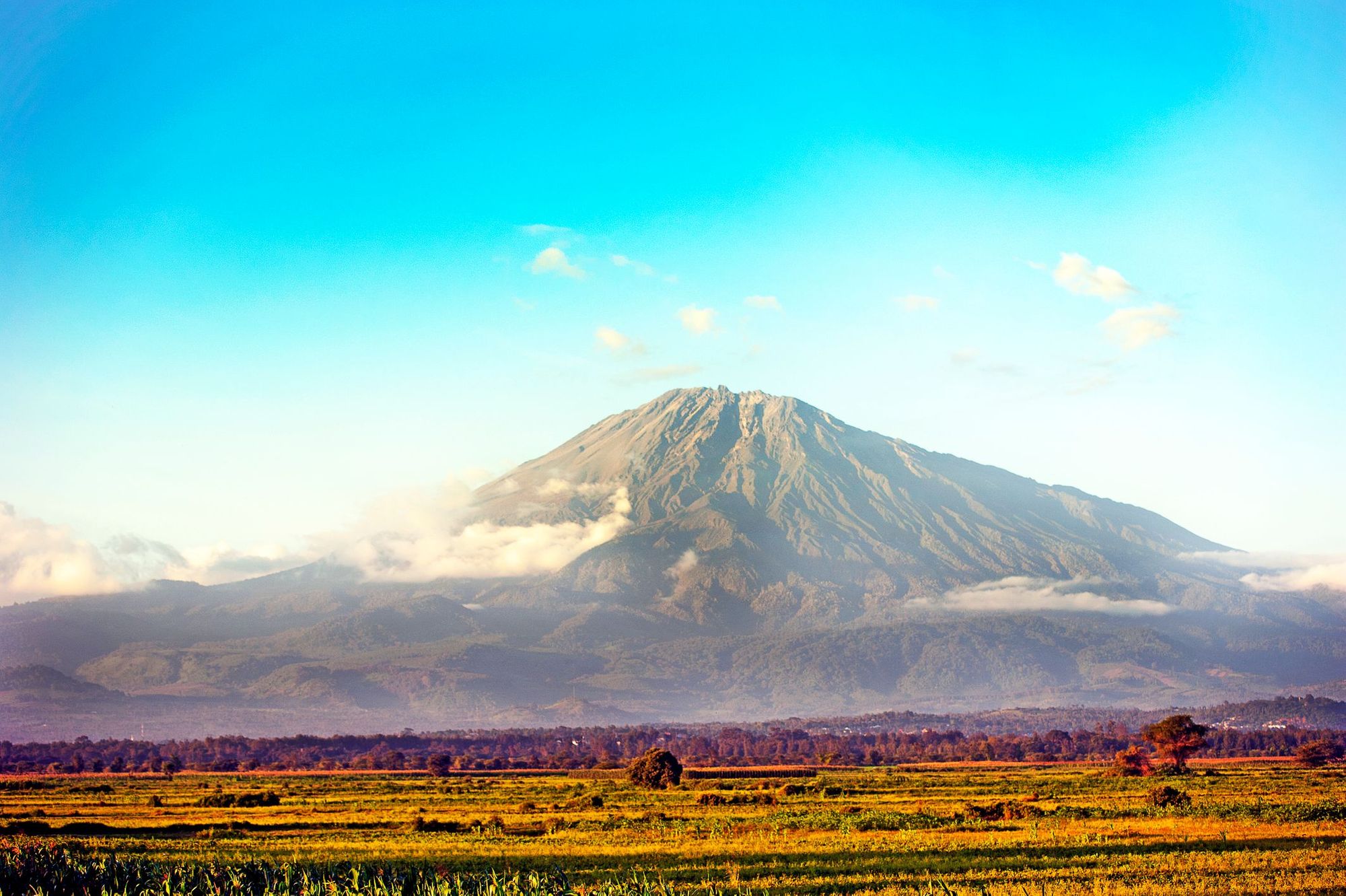 Mount Meru, Tanzania. Photo: Getty.