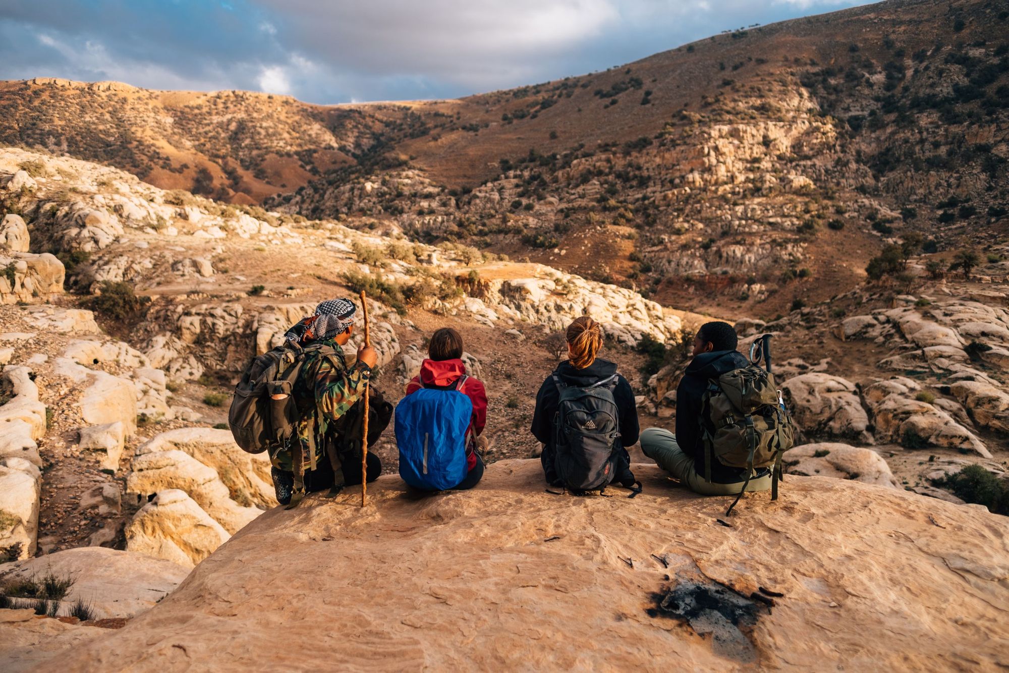 Hiking in the Jordan Trail