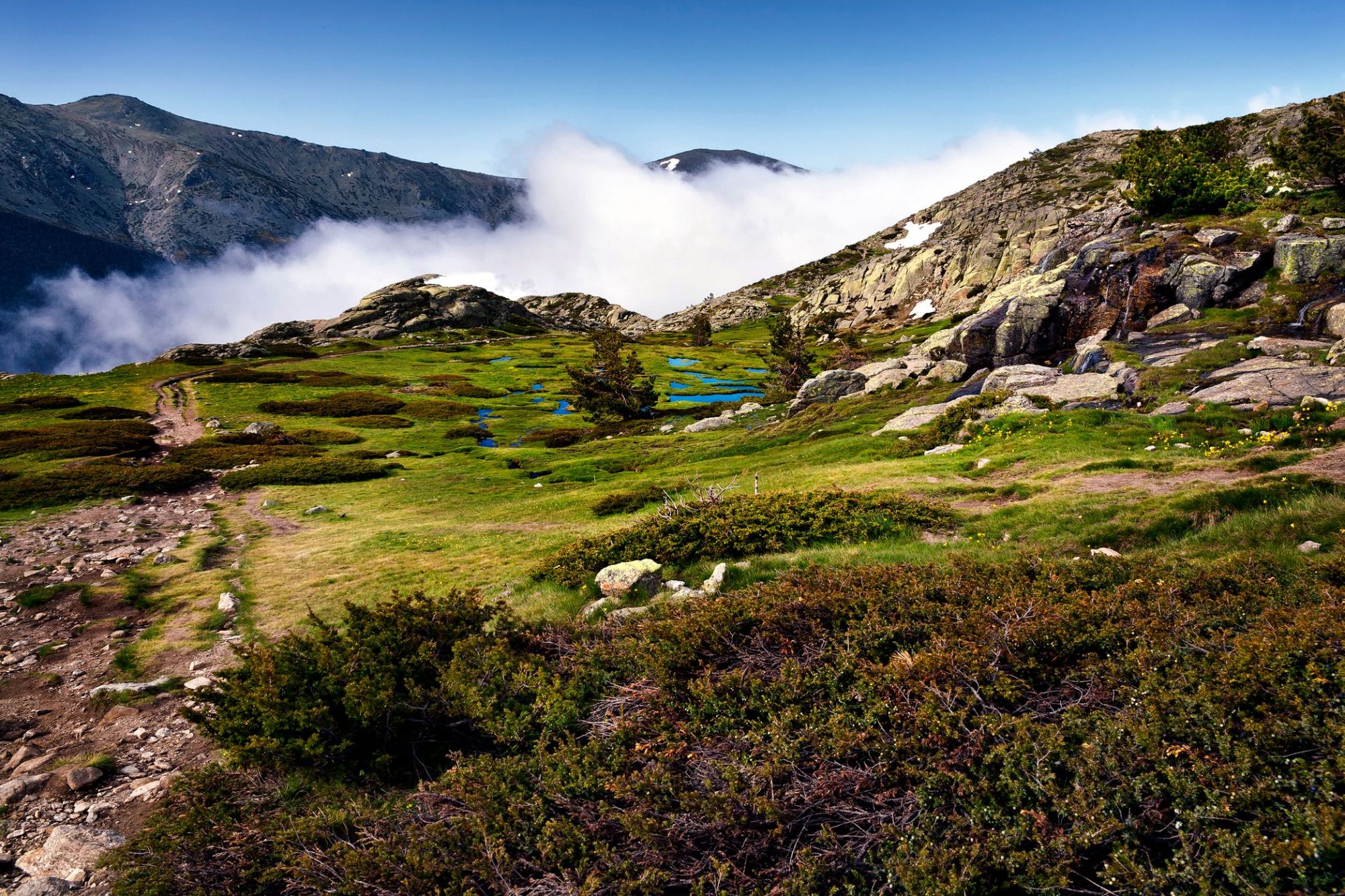 Peñalara, a mountain near Madrid