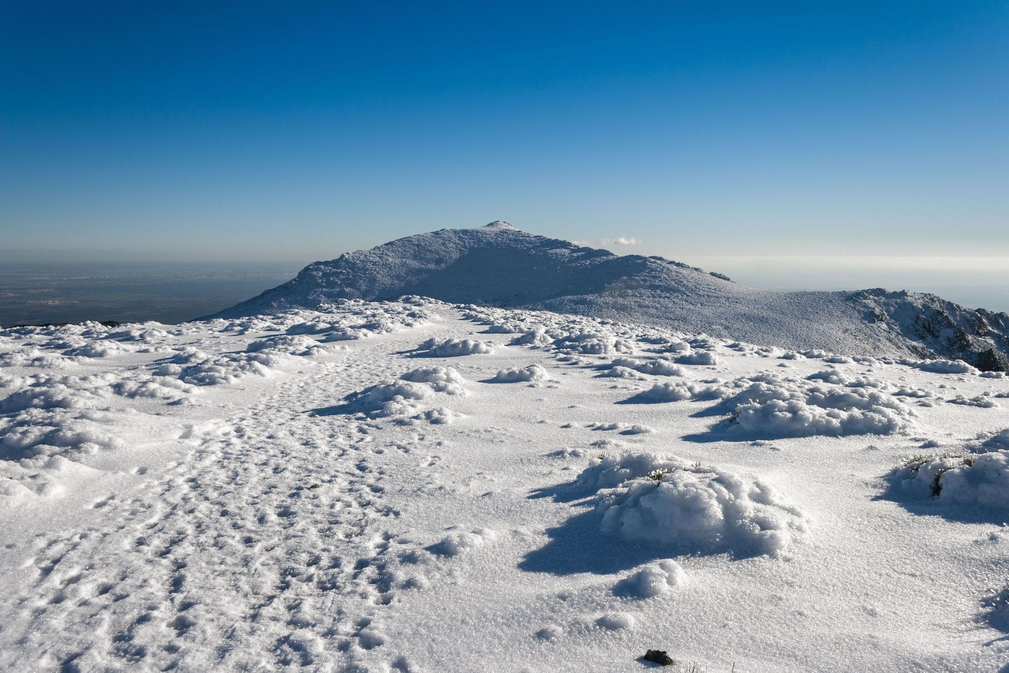 La Maliciosa, a mountain near Madrid, Spain.