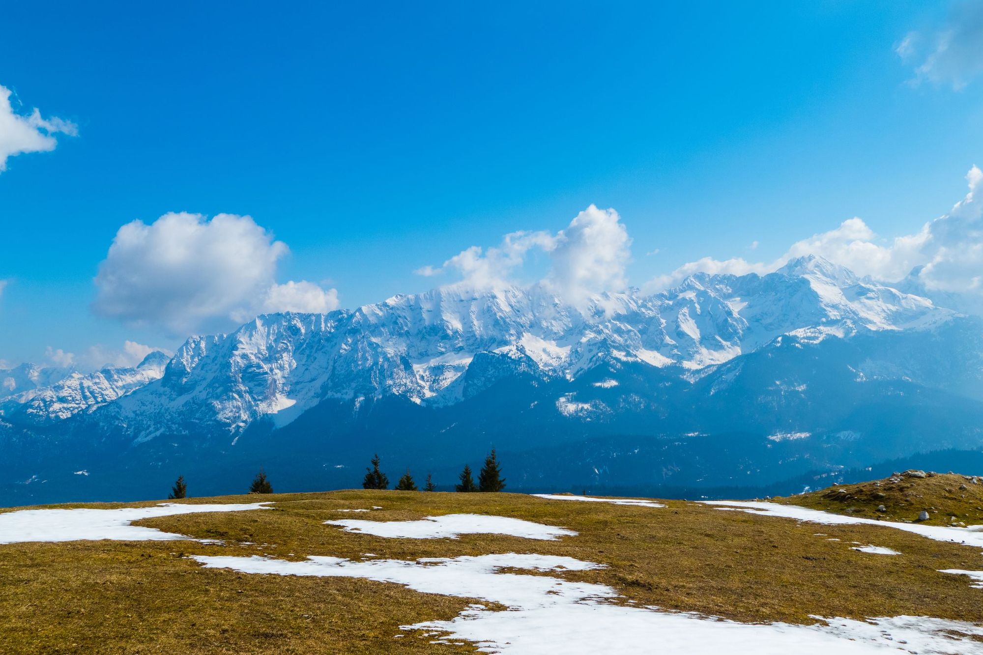 View from the summit of Mount Wank, Germany