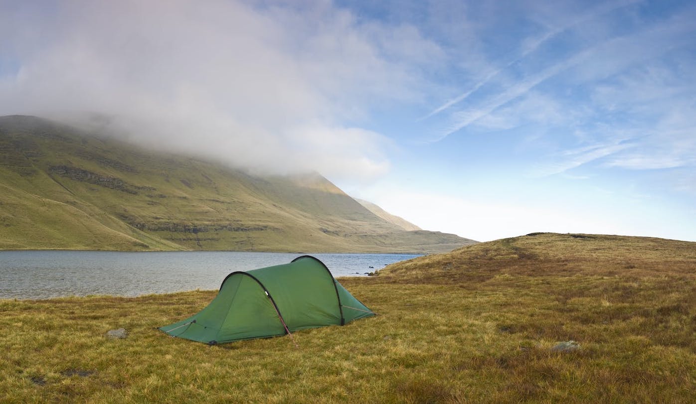 Wild camping on Rùm, one of Scotland's Small Isles