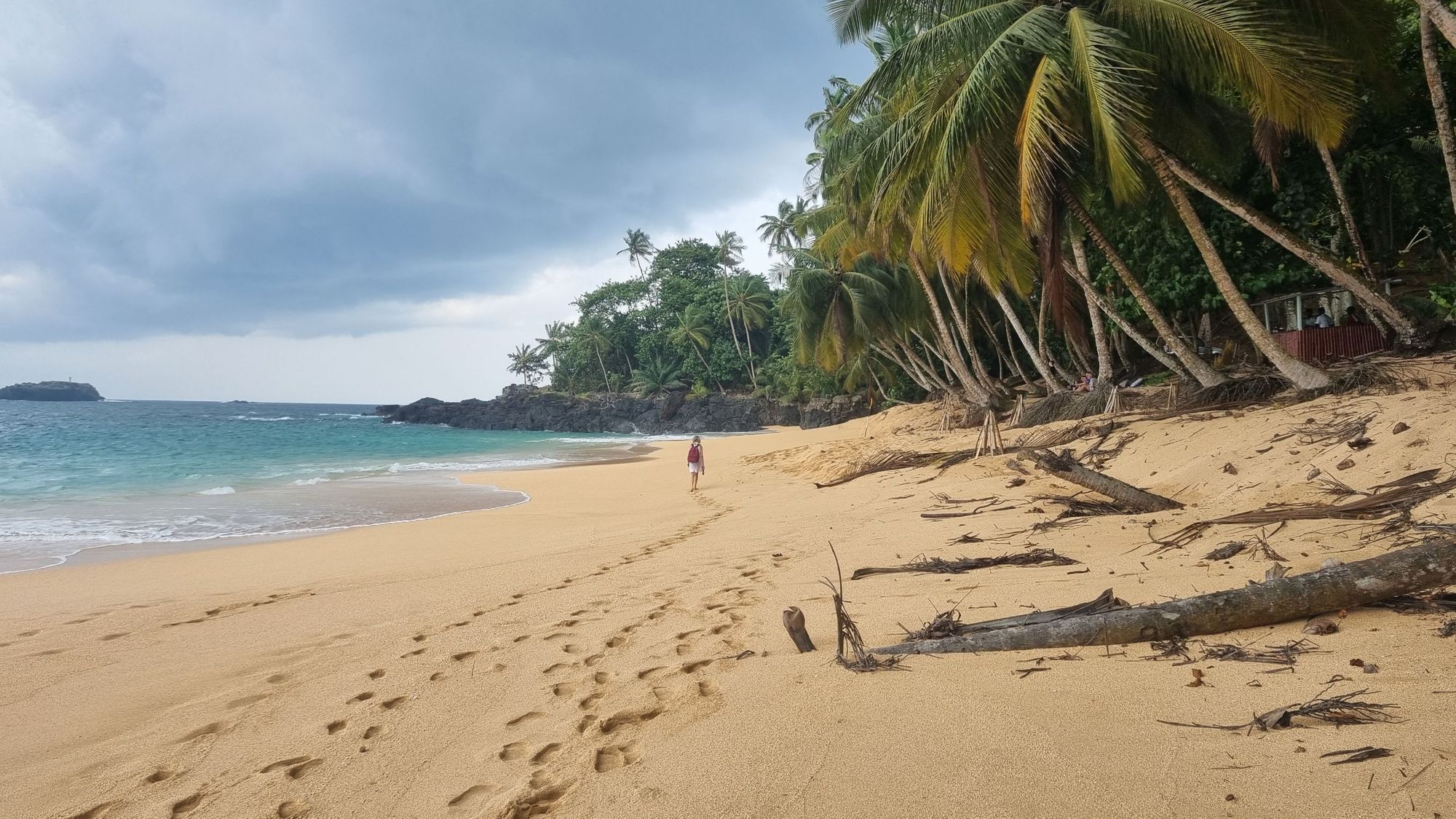 A stunning beach on the archipelago of Sao Tome and Principe. Photo: Marta Marinelli.