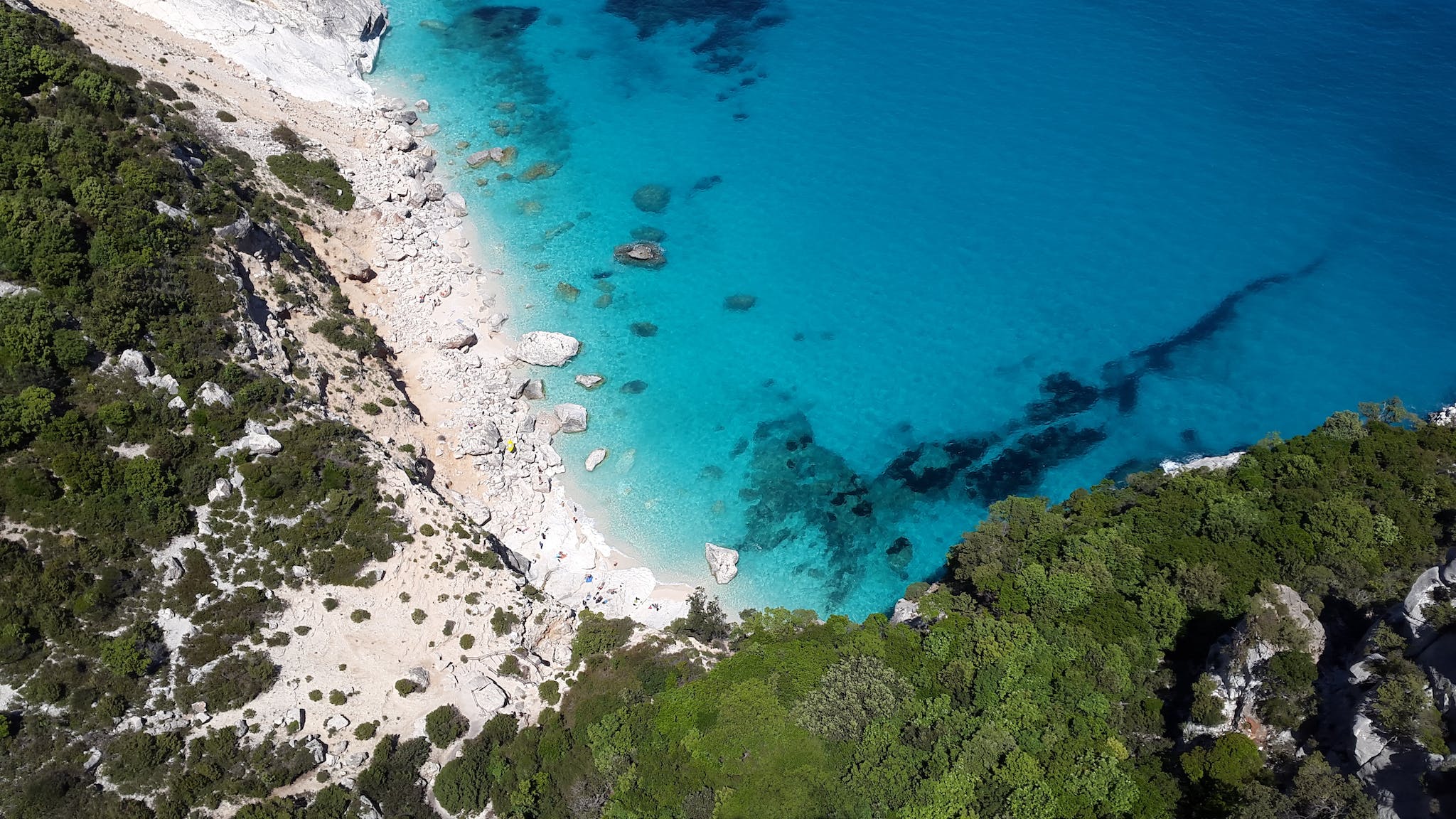 Sardinia's idyllic coastline. Photo: Getty.