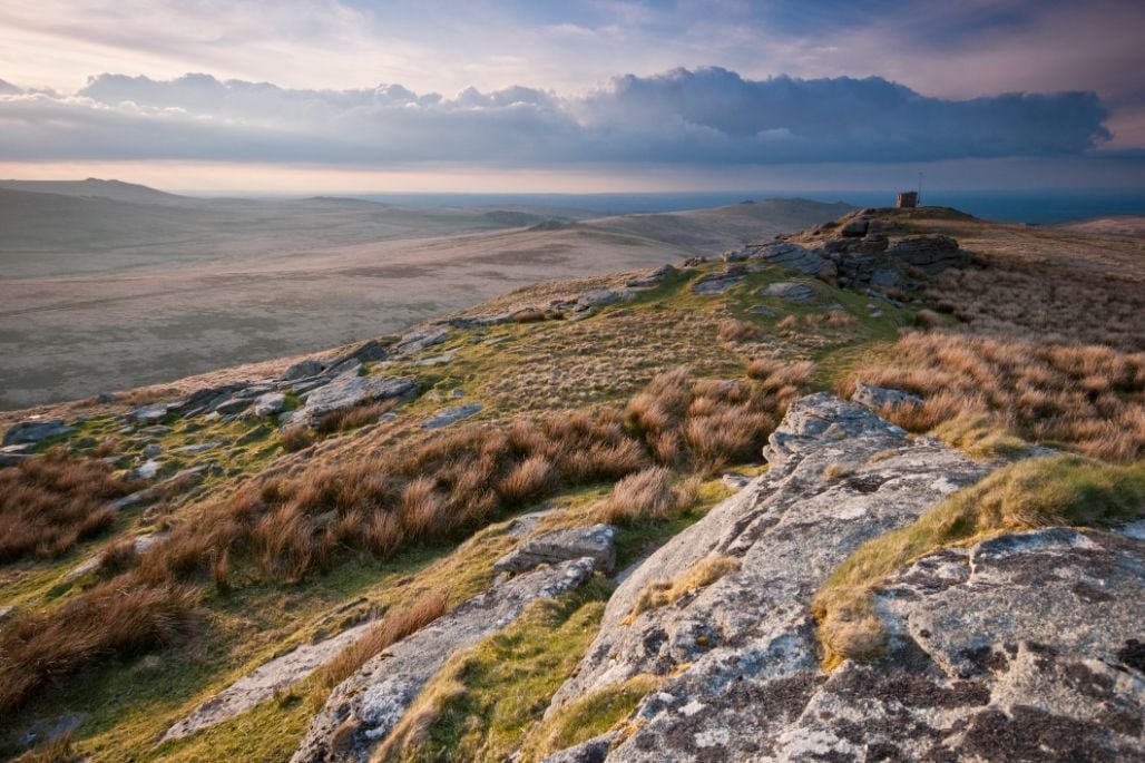 Steeperton Gate at sunset, Dartmoor. Photo: Getty.