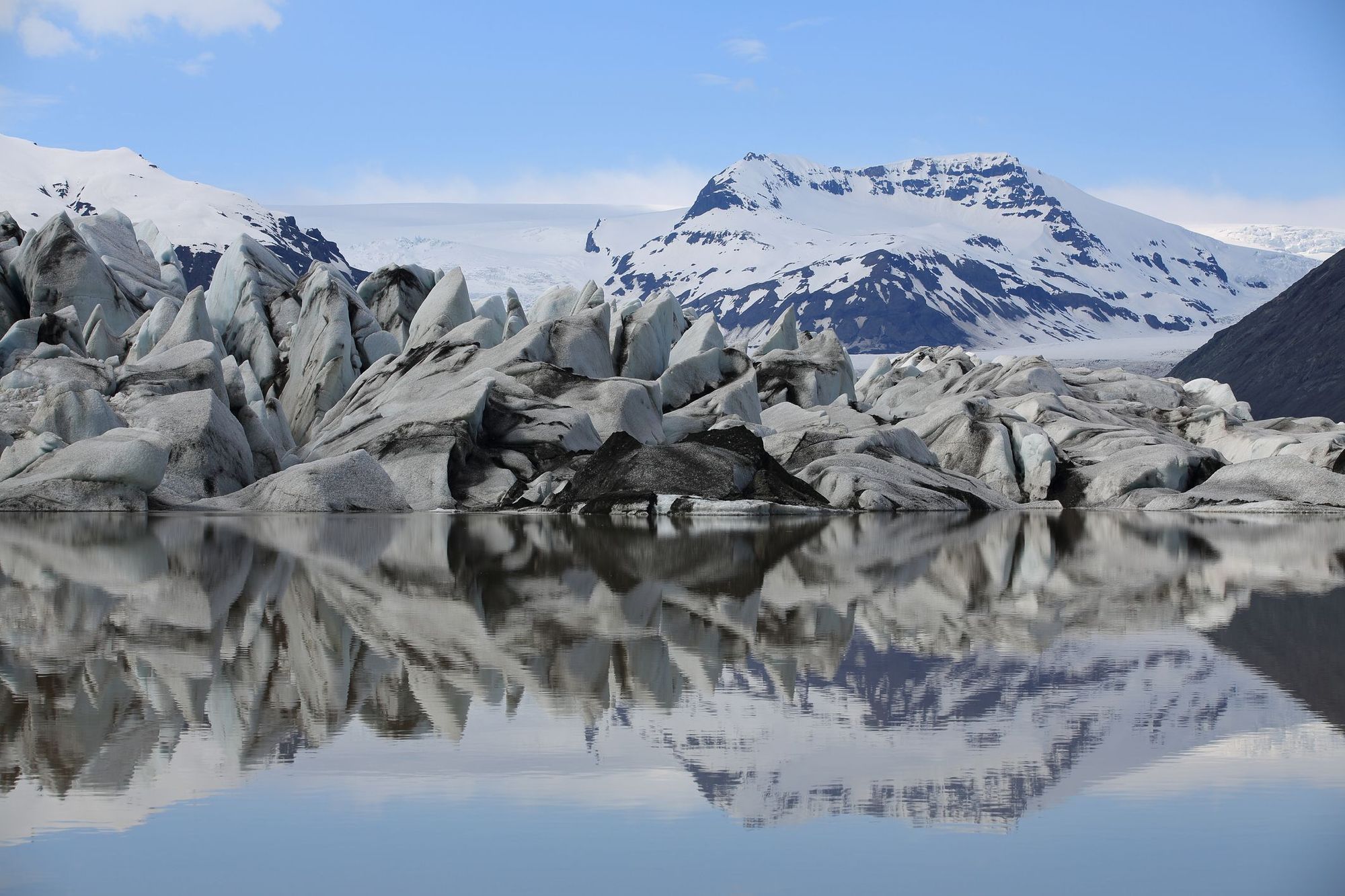 Heinabergslón glacier lagoon, in South Iceland. Photo: Getty.