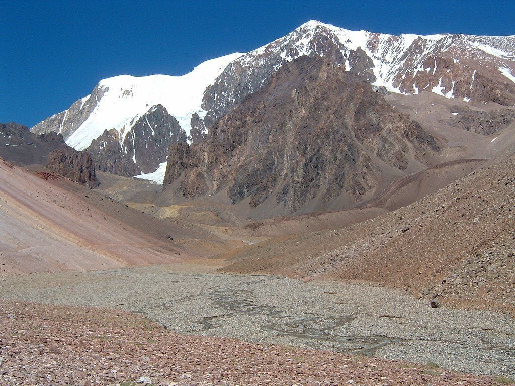 Mount Mercedario, the eight highest peak of the Andes. Photo: Wiki Commons