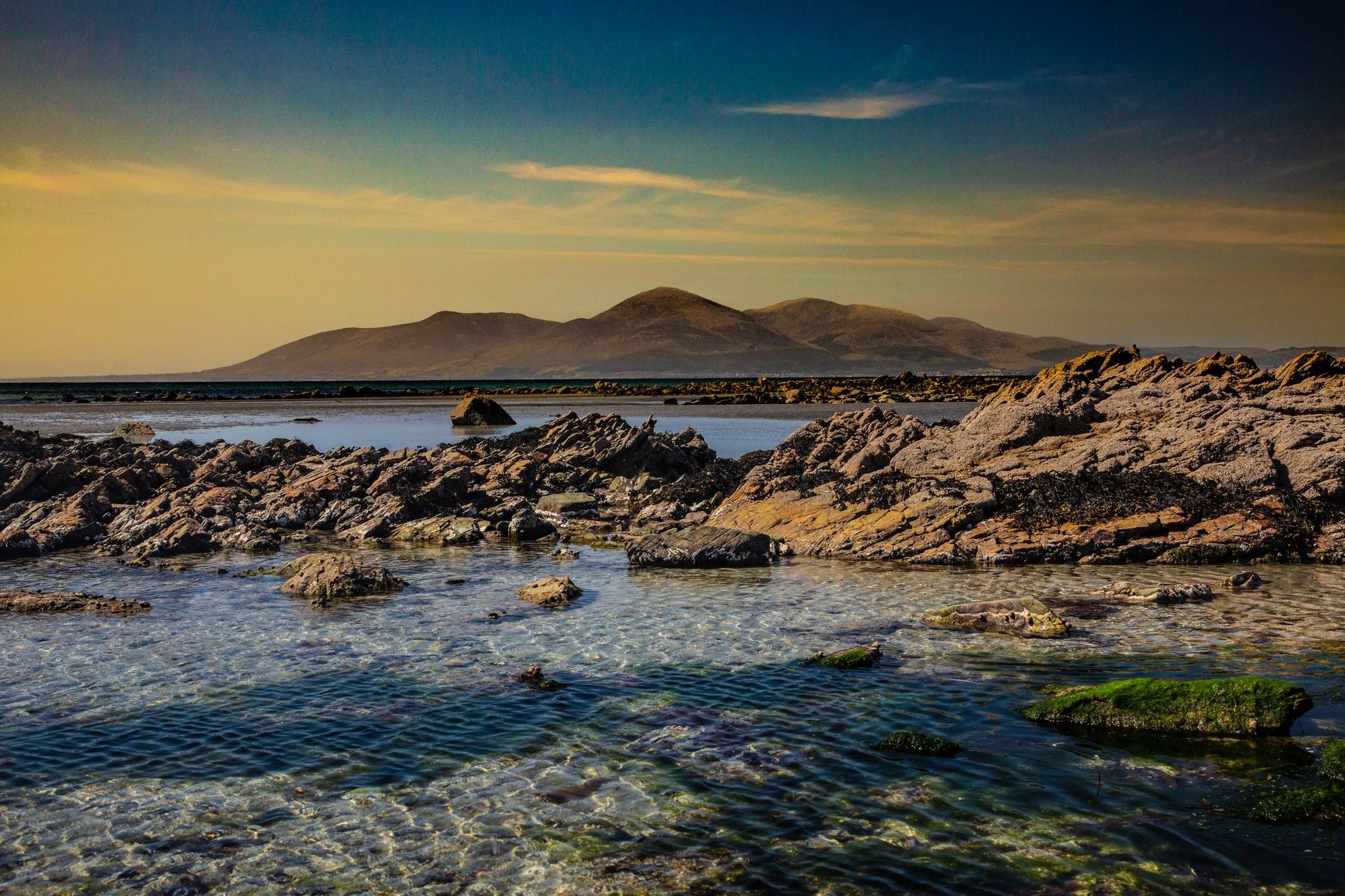 The Mourne Mountains, seen from Rossglass