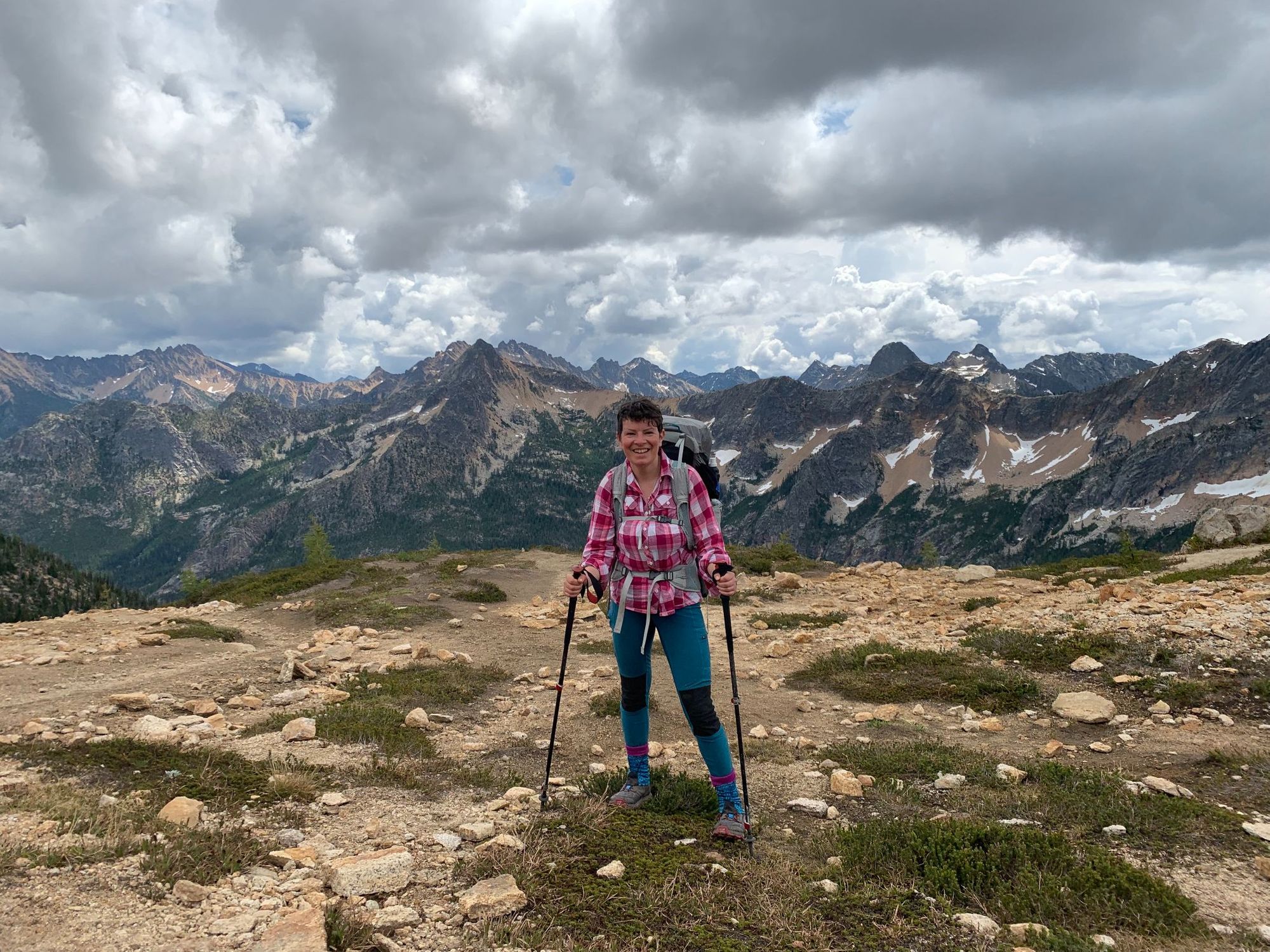 Shona on the Pacific Crest Trail. Photo: Shona MacPherson.