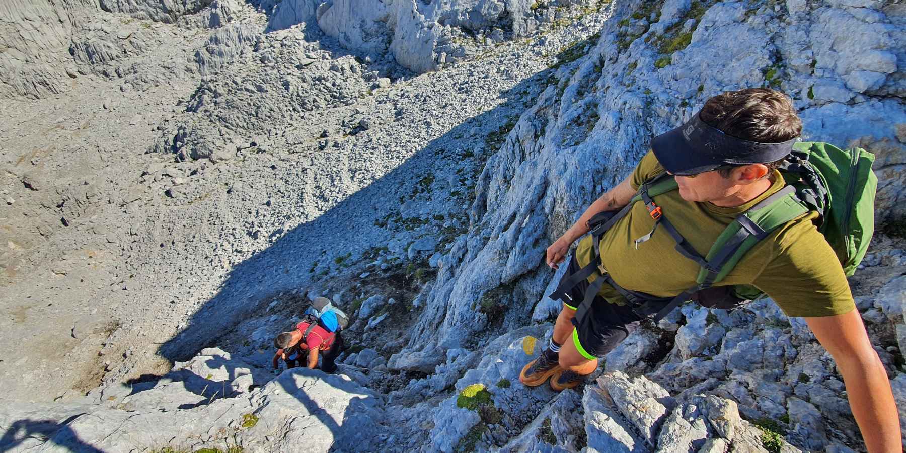 Hikers in the Picos de Europa