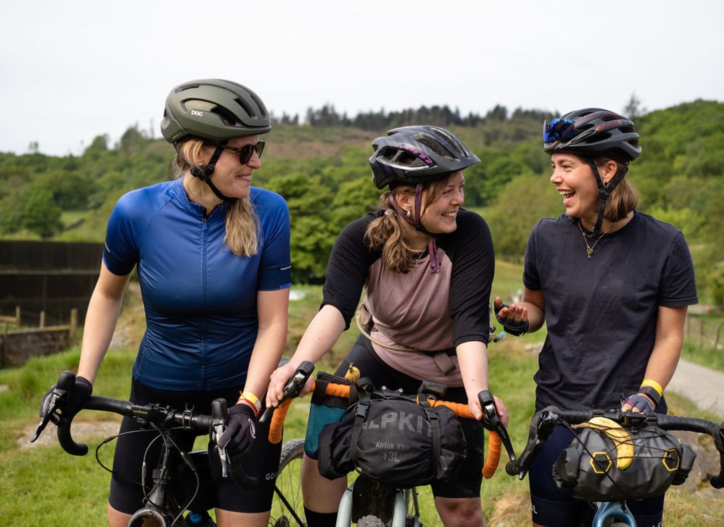 Female cyclists. Photo: Sarah Hewitt Photography