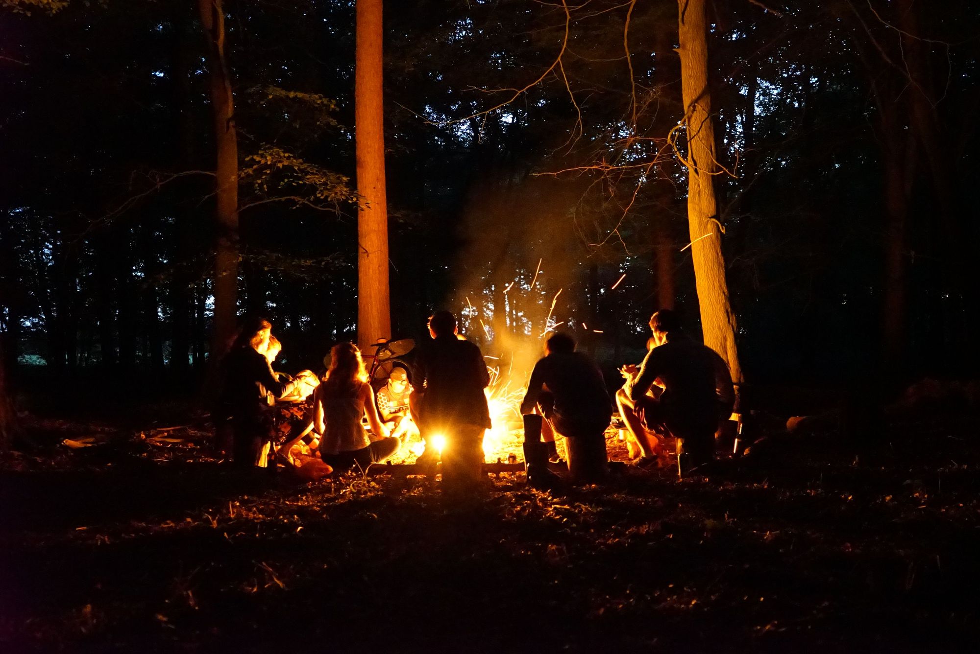 YesTribe wild campout. Photo: Dave Cornthwaite