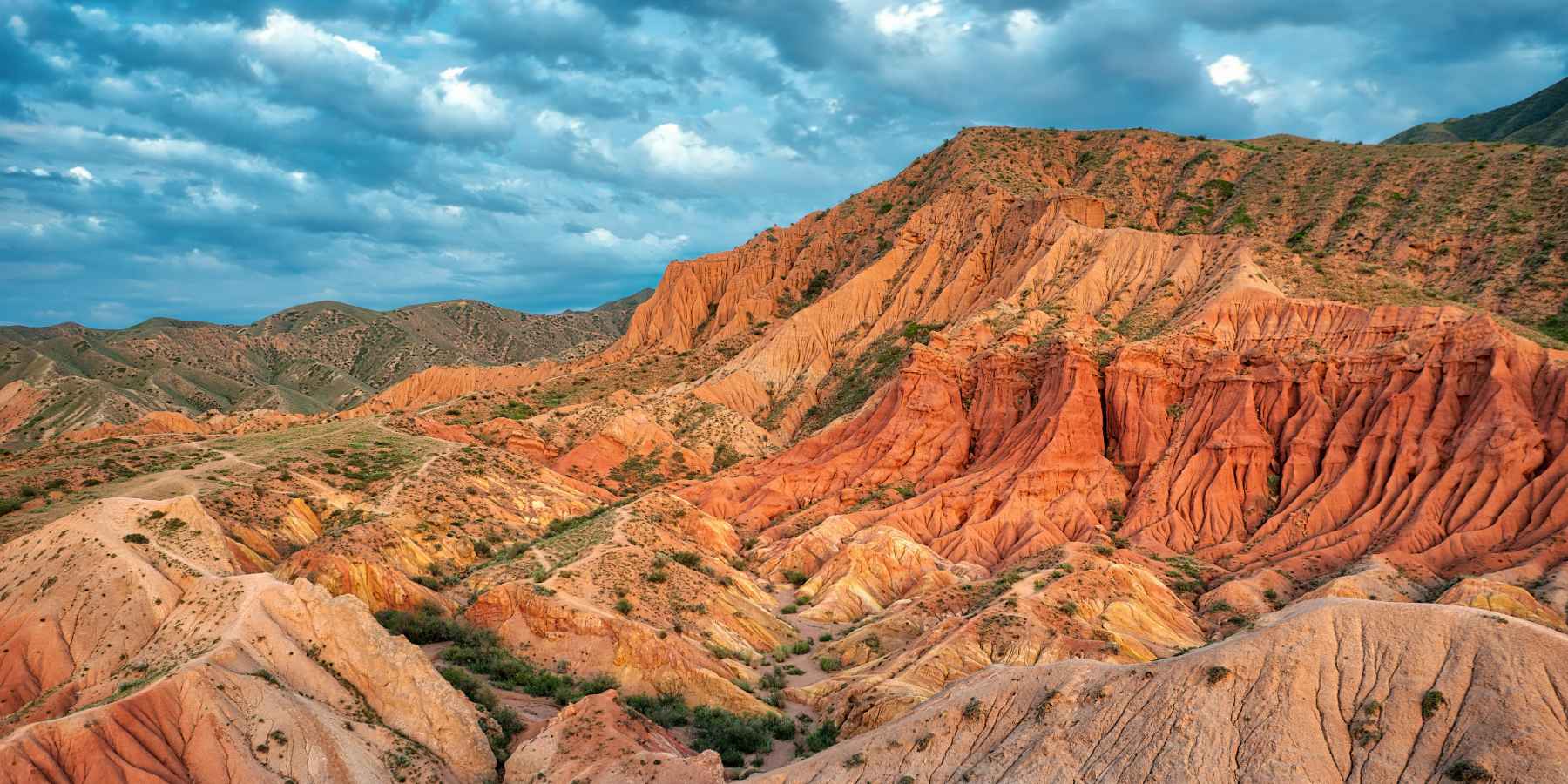 The Tian Shan Mountains of Kyrgyzstan. Photo: Getty.