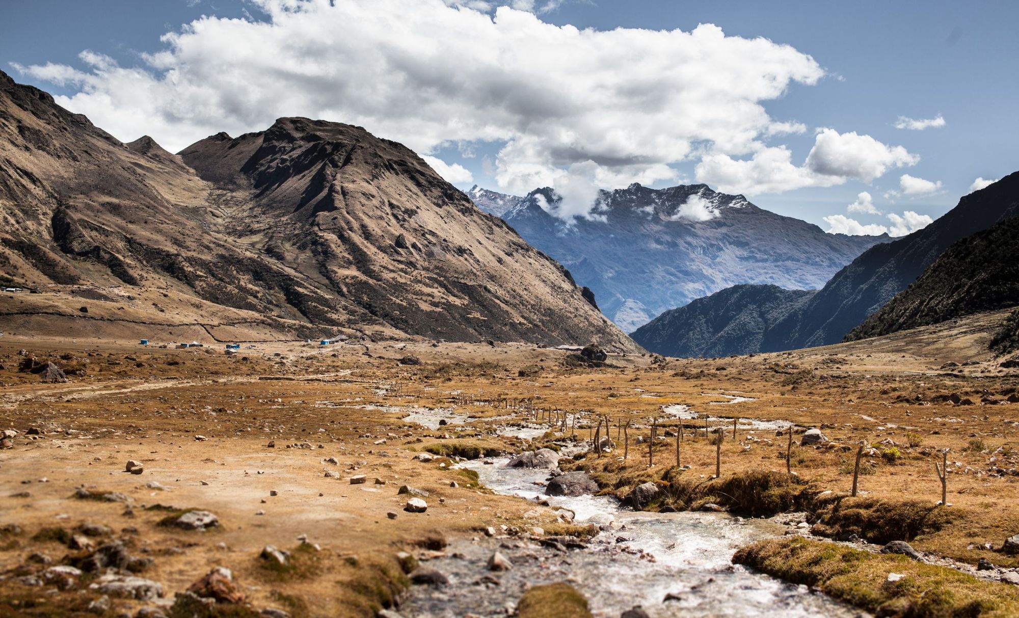 The landscape of Soraypampa, near Mollepata and the start of the trail. Photo: Getty