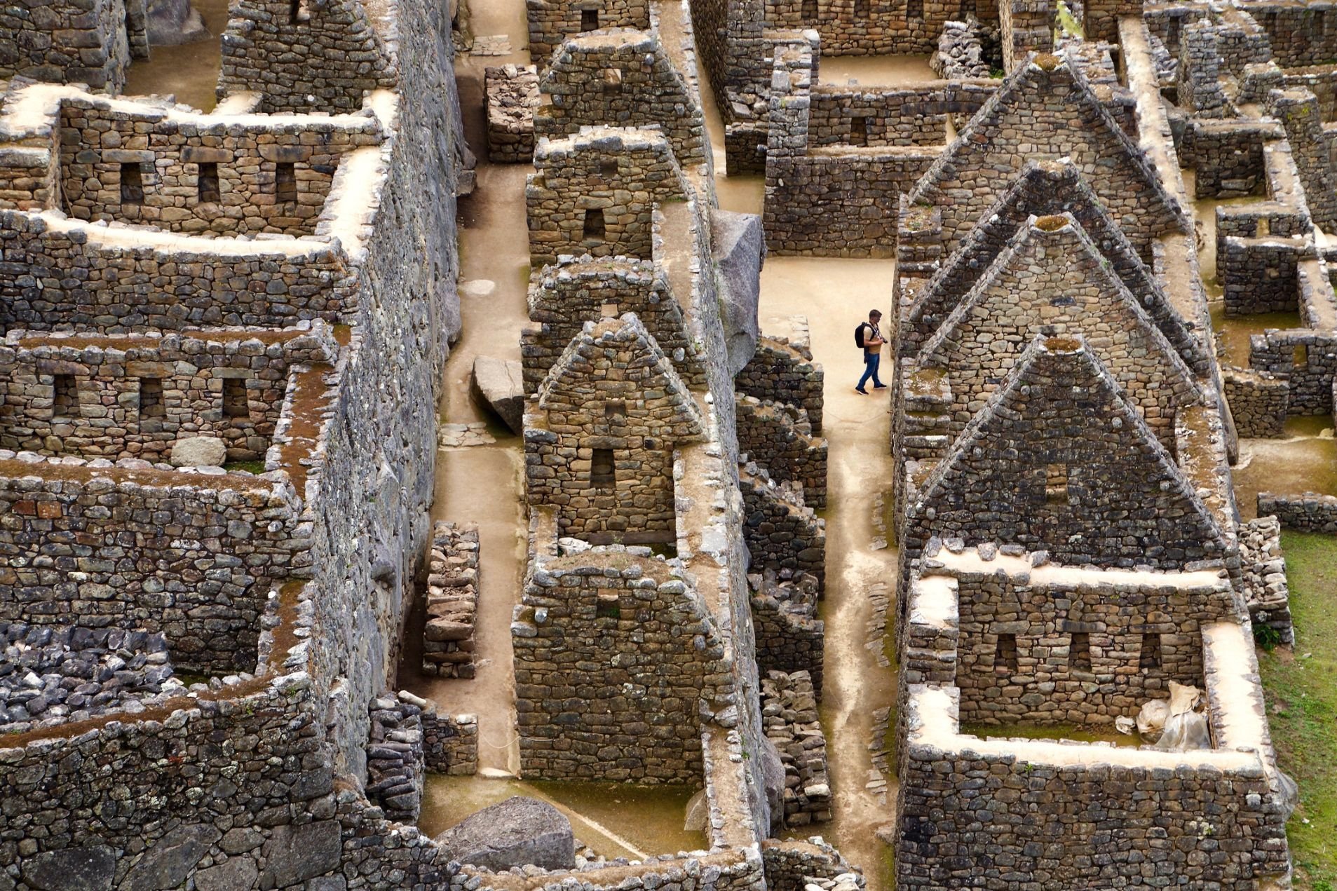 The labyrinthine alleyways of Machu Picchu. Photo: Getty.