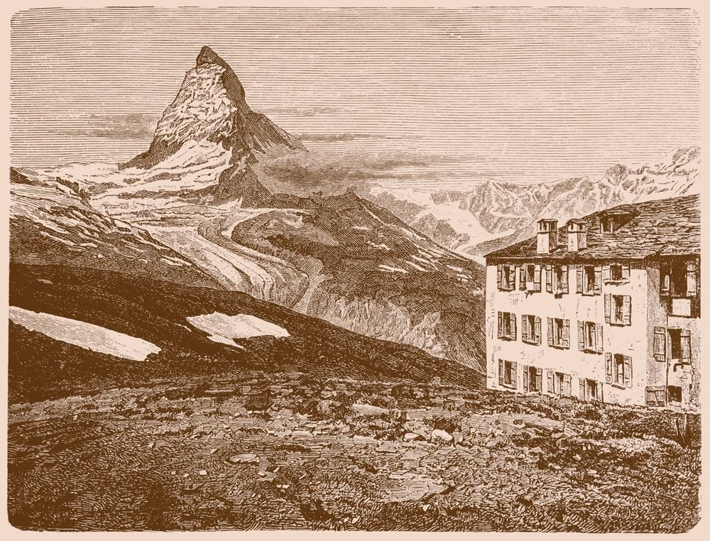 An illustration of the Matterhorn