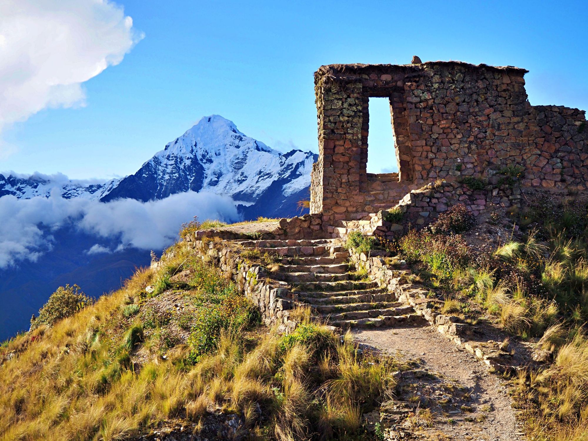 The mountains around the Sacred Valley soar to 5,000m, but the valley itself has a lower altitude than the city of Cusco. Photo: Getty
