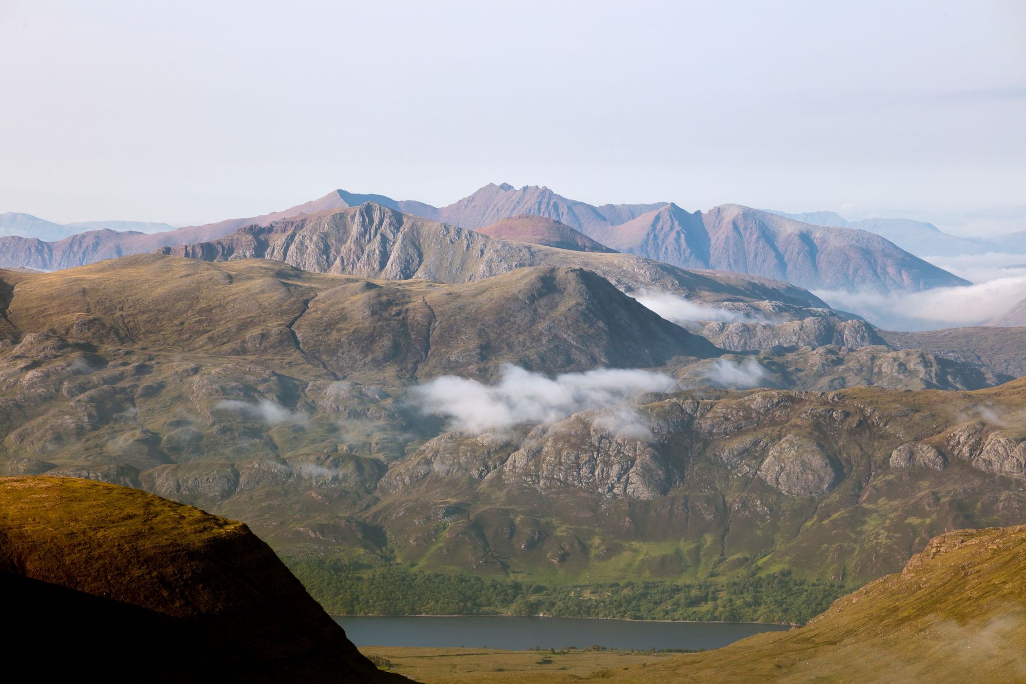 A'Mhaighdean and An Teallach Wester Ross Mountains from Liathach (which we'll get to later!). Photo: Getty