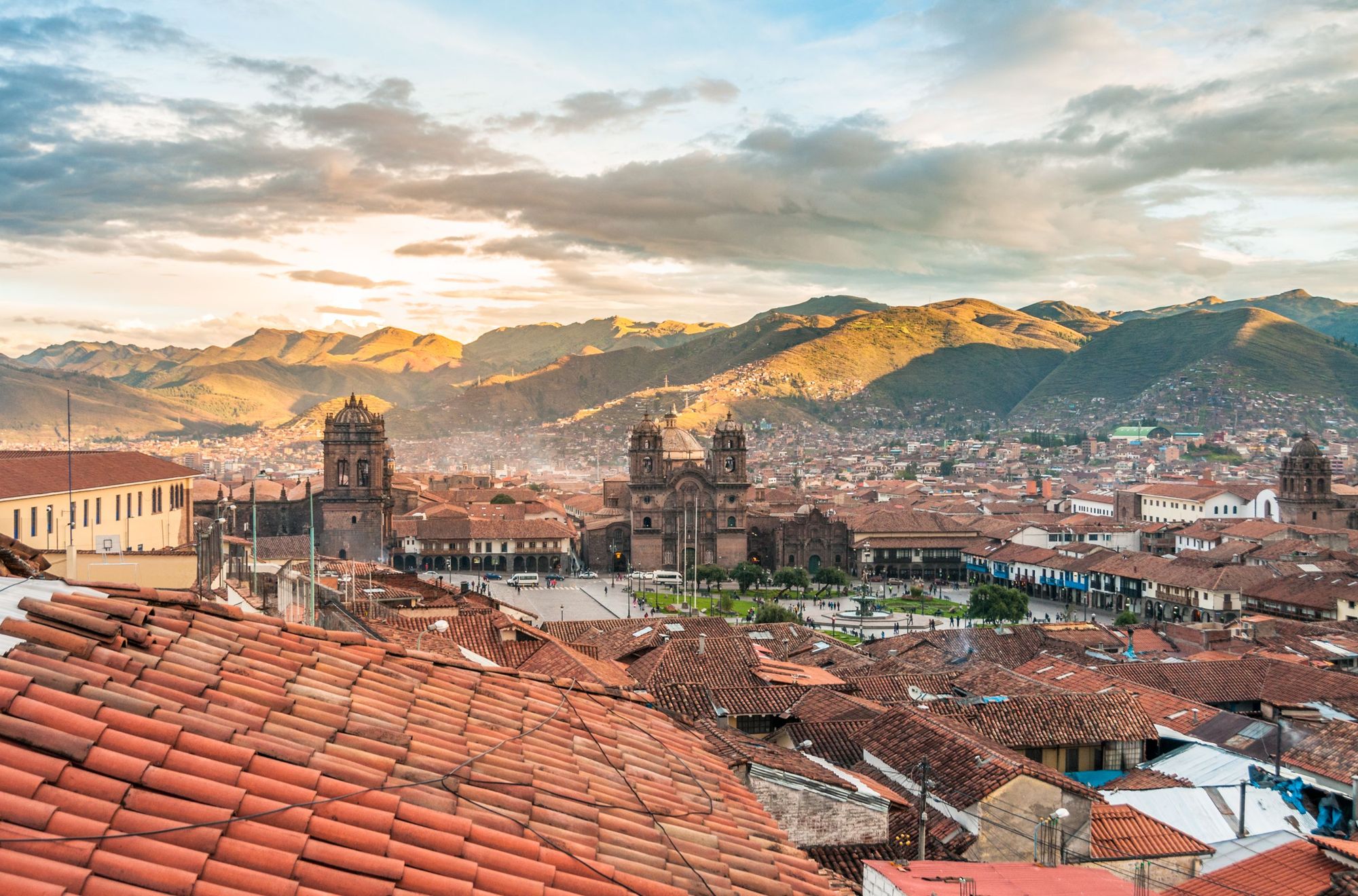 A modern view of Cusco, the city high in the Peruvian Andes. Photo: Getty