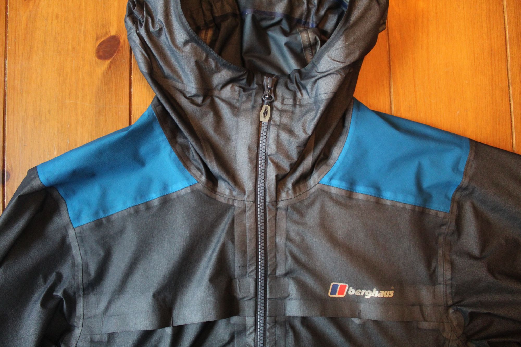 Close up of a water proof jacket. Photo: Stuart Kenny