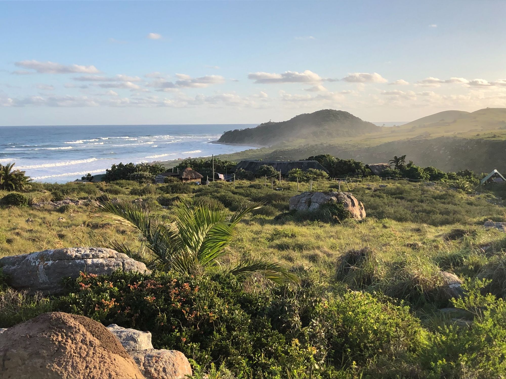 The undulating hills of the Pondoland Wild Coast. Photo: Active Escapes.