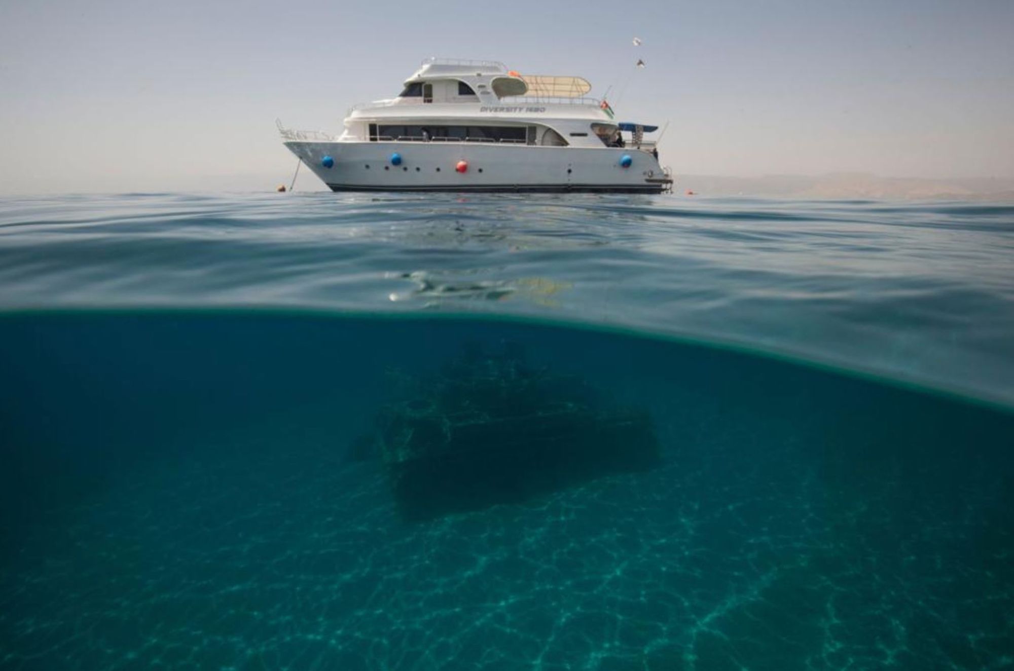 A Red Sea boat trip from Aqaba. Photo: Experience Jordan