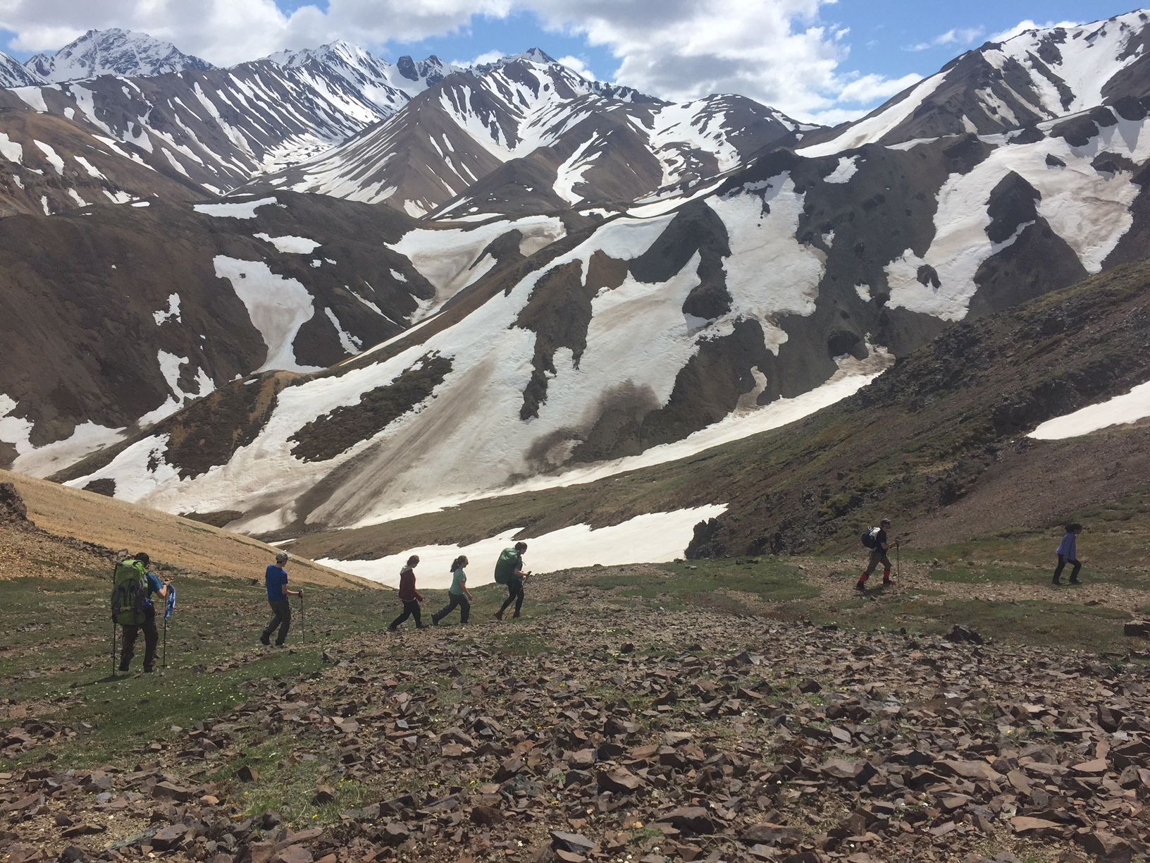 Hikers on a backcountry adventure in Denali National Park. Photo: NPS/ Sierra McLane