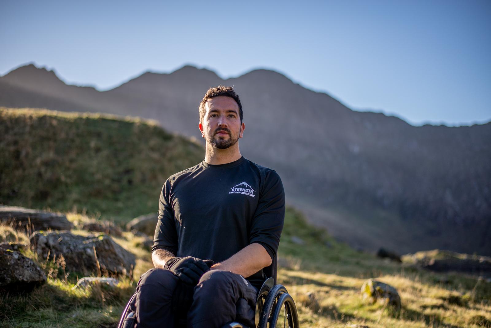 Darren Edwards has achieved remarkable feats of endurance, from kayaking Land's End to John o' Groats to skiing the largest ice cap in Europe. Photo: Darren Edwards
