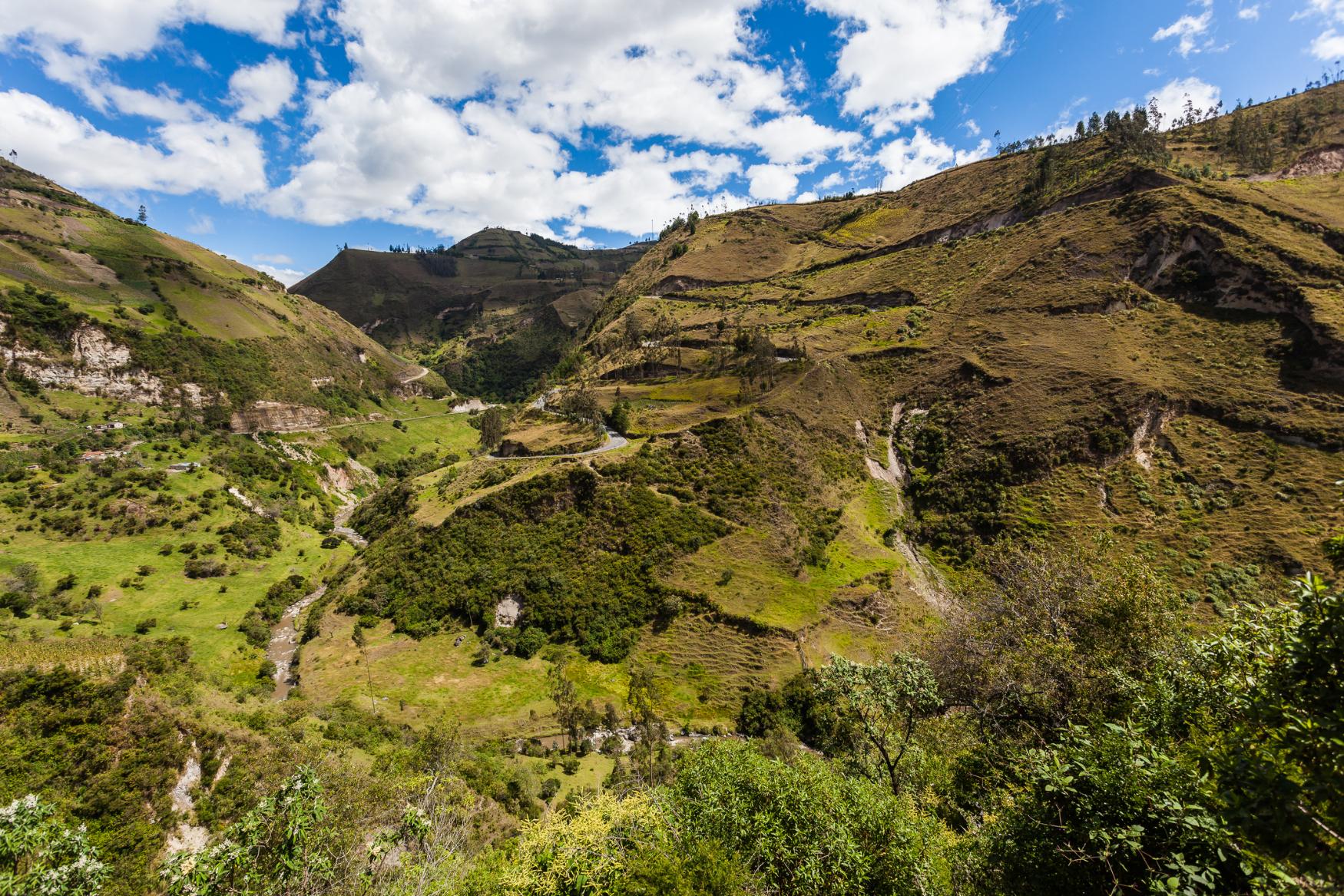 The path from Sigchos to Chugchilán, Ecuador.