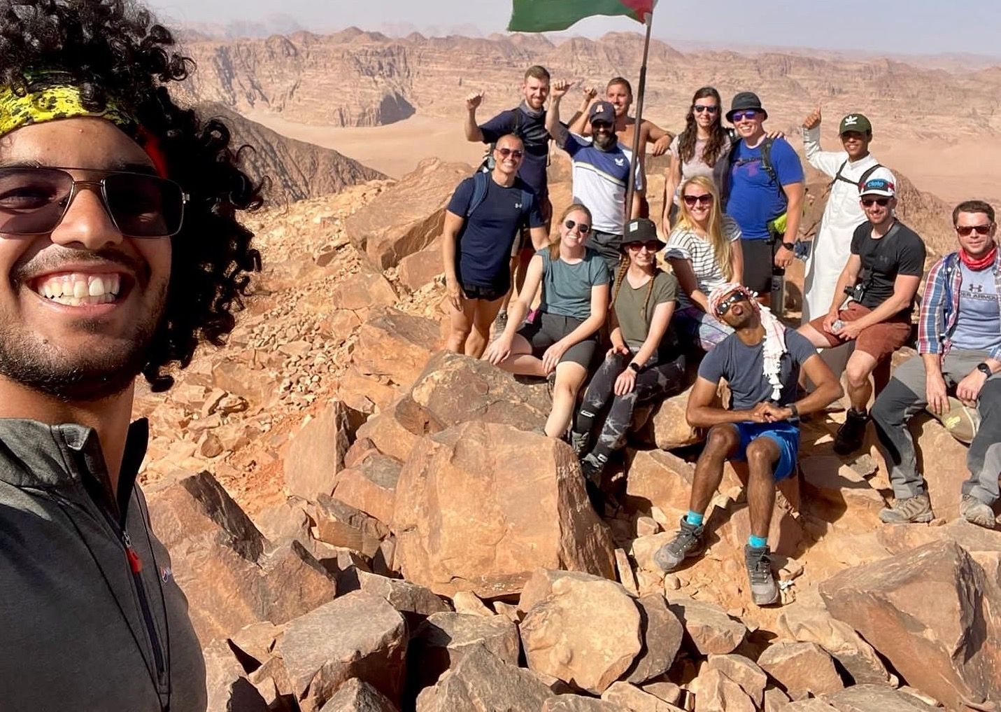 Much Better Adventurers having fun in Jordan. Photo: Sophie McGuirk.