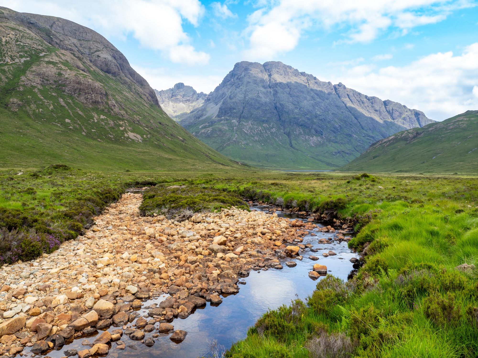 A view of Bla Bheinn, which stands apart from the main Cuillin ridge, on Skye. Photo: Getty