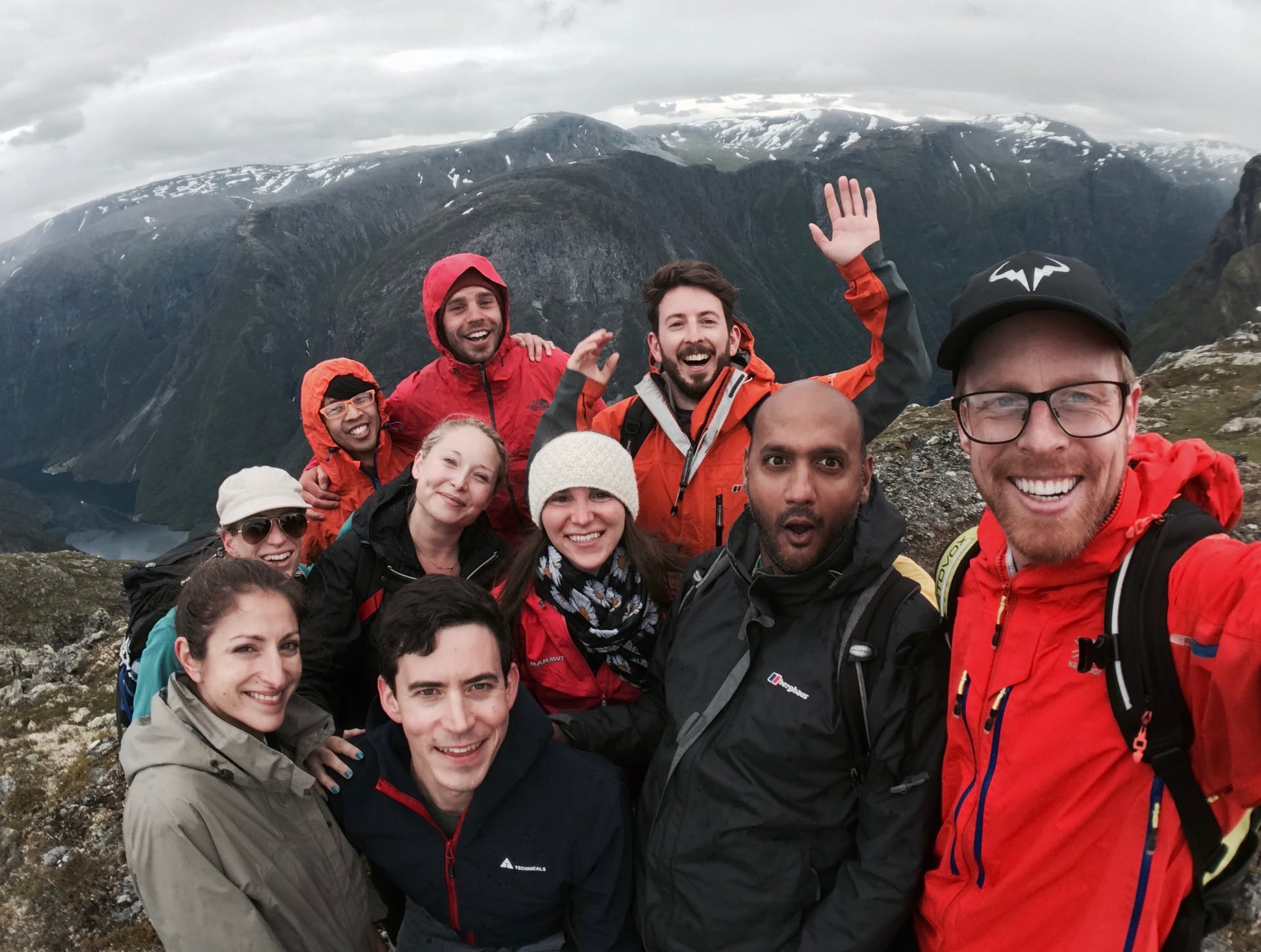 A Much Better Adventures group in Norway. Photo: Much Better Adventures.