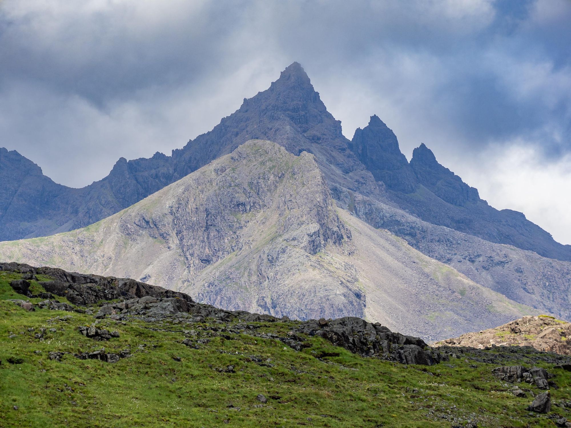 The pointed triangle of Sgùrr nan Gillean, one of the great Cuillin mountains. Photo: Getty