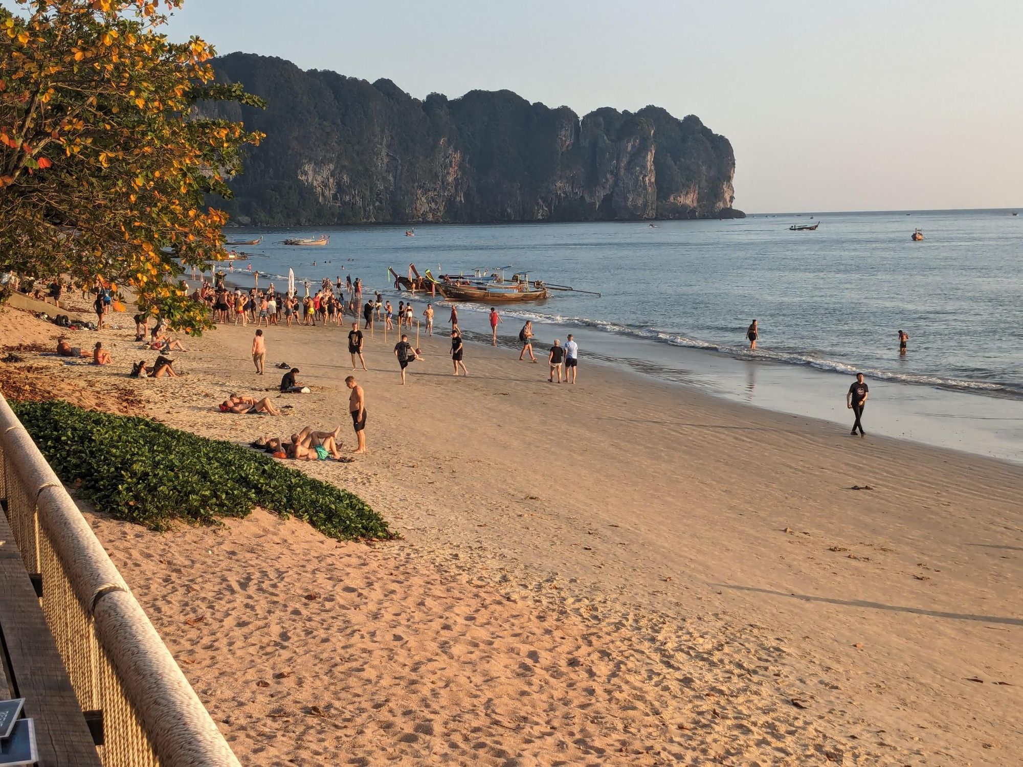 Ao Nang beach - undeniably beautiful, and very popular. Photo: Dani Redd