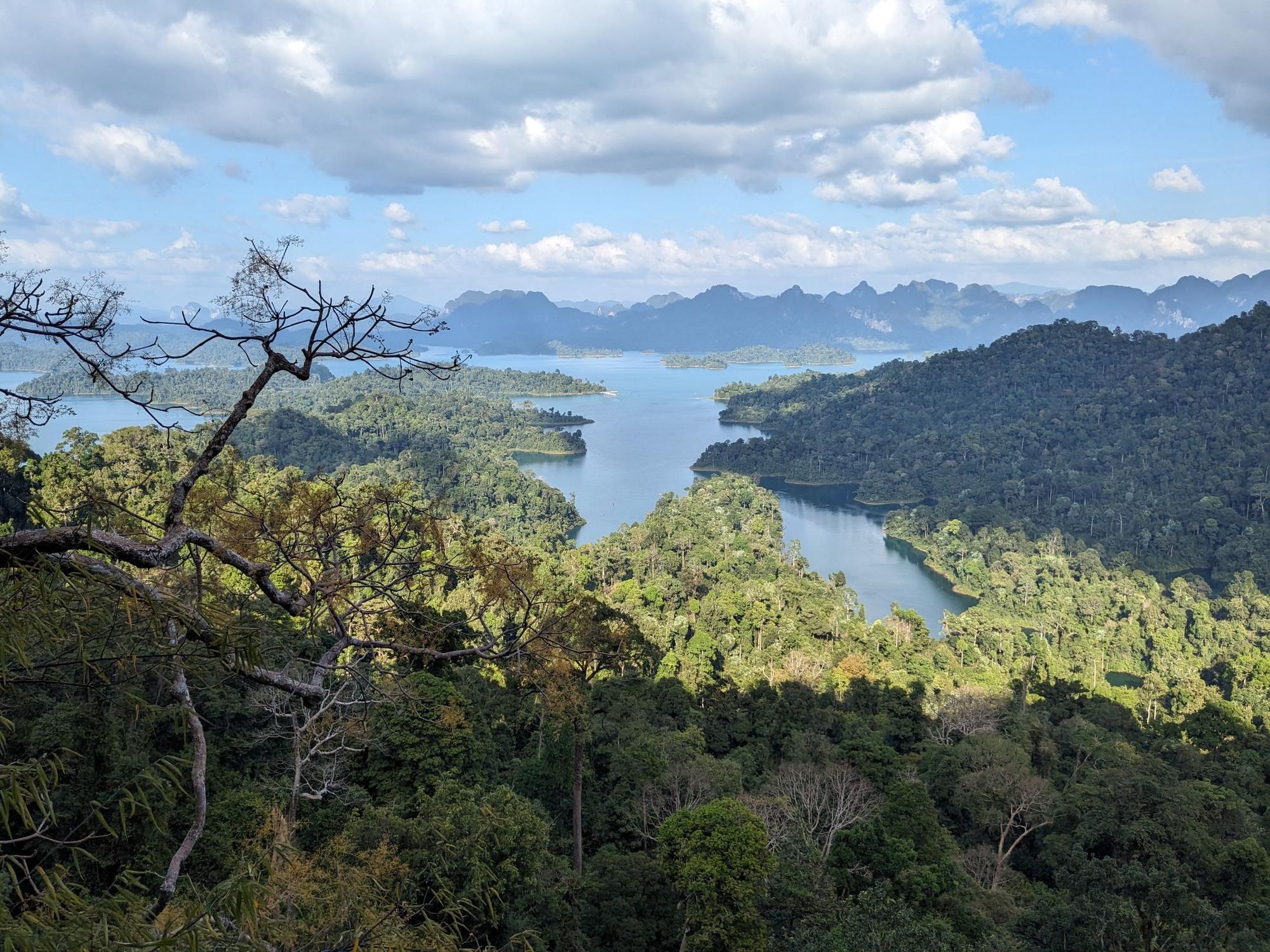 Viewpoint in Cheow Lan, Thailand