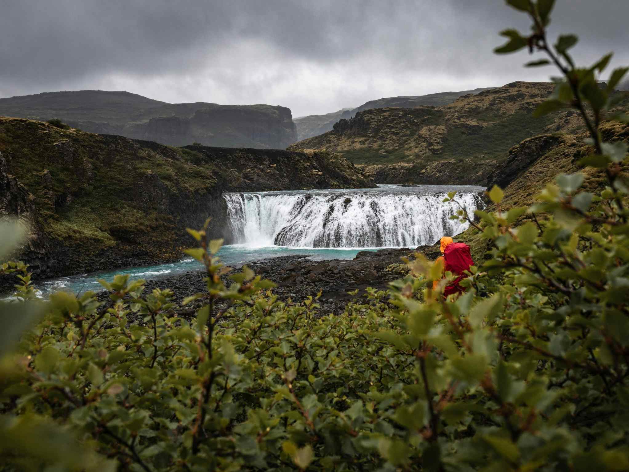 A solo hiker in Skaftafell nature reserve. Photo: Icelandic Mountain Guides.