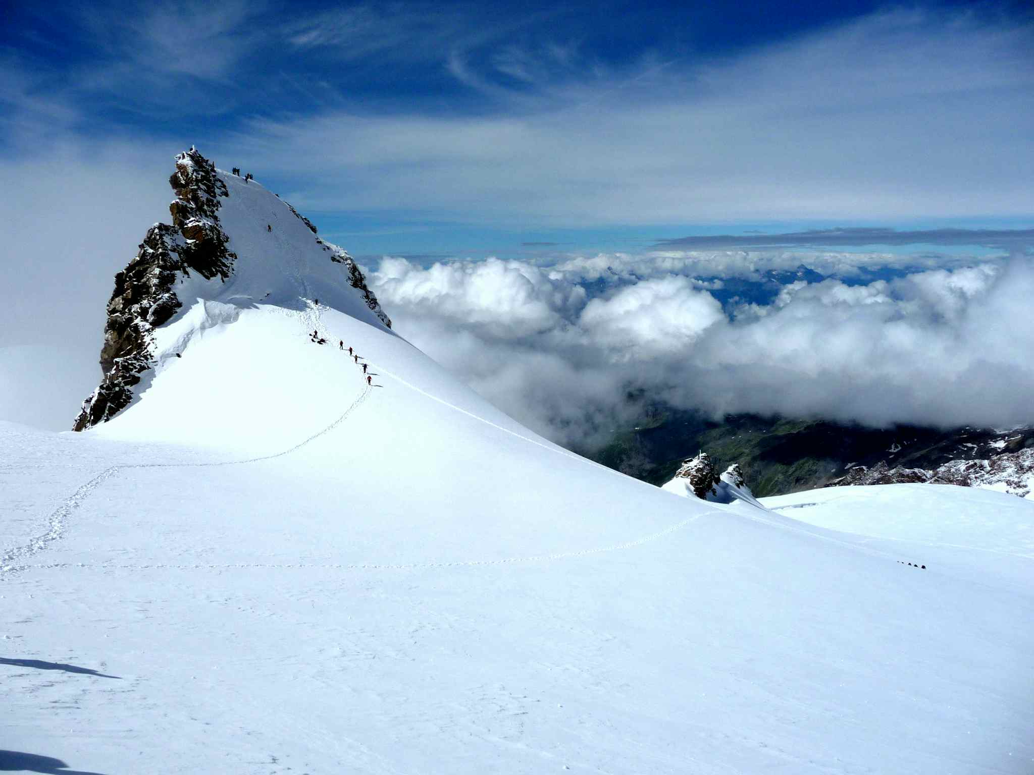 The summit of Monte Rosa. Photo: Altai France.