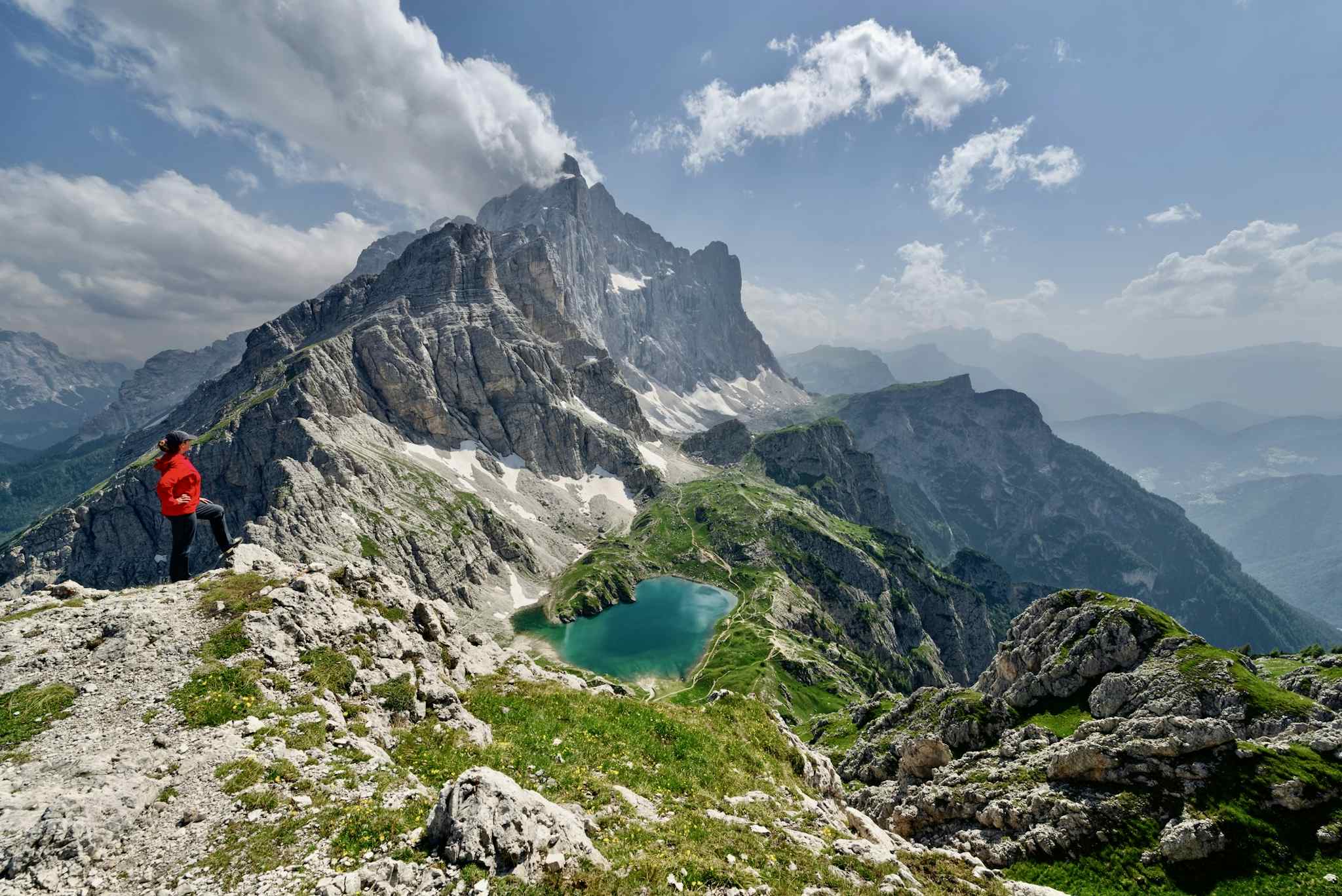 Coldai Lake in the Dolomites. Photo: Getty.