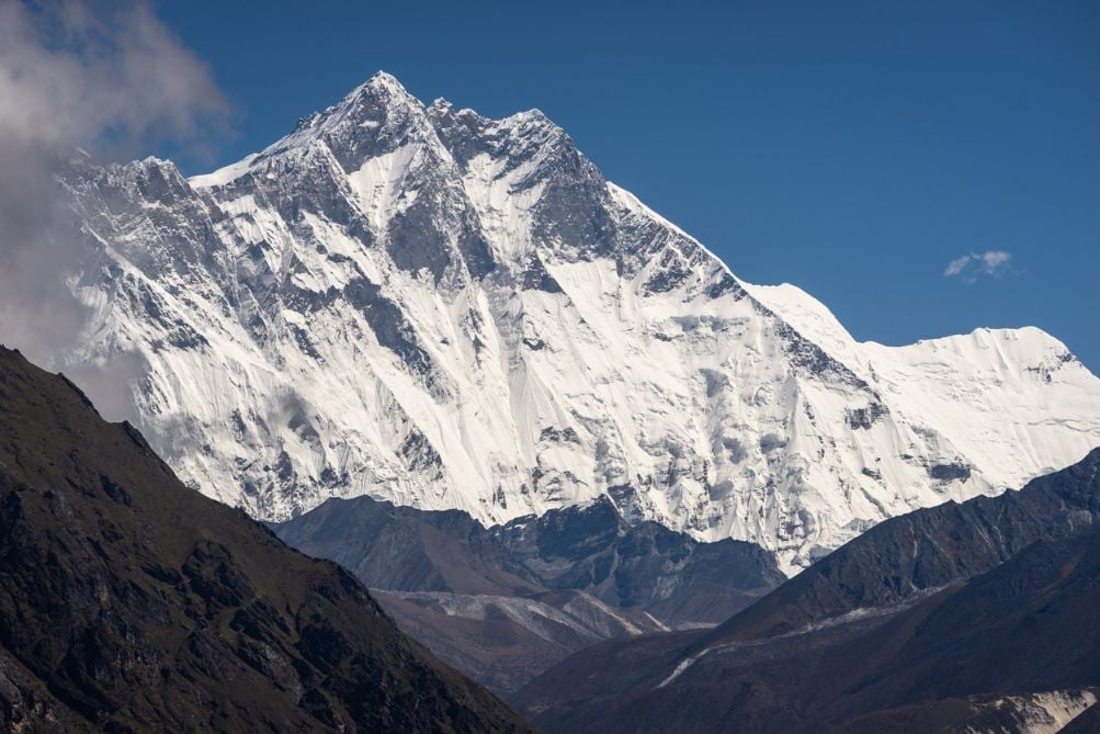 Lhotse, the fourth highest mountain in Asia. Photo: iStock.