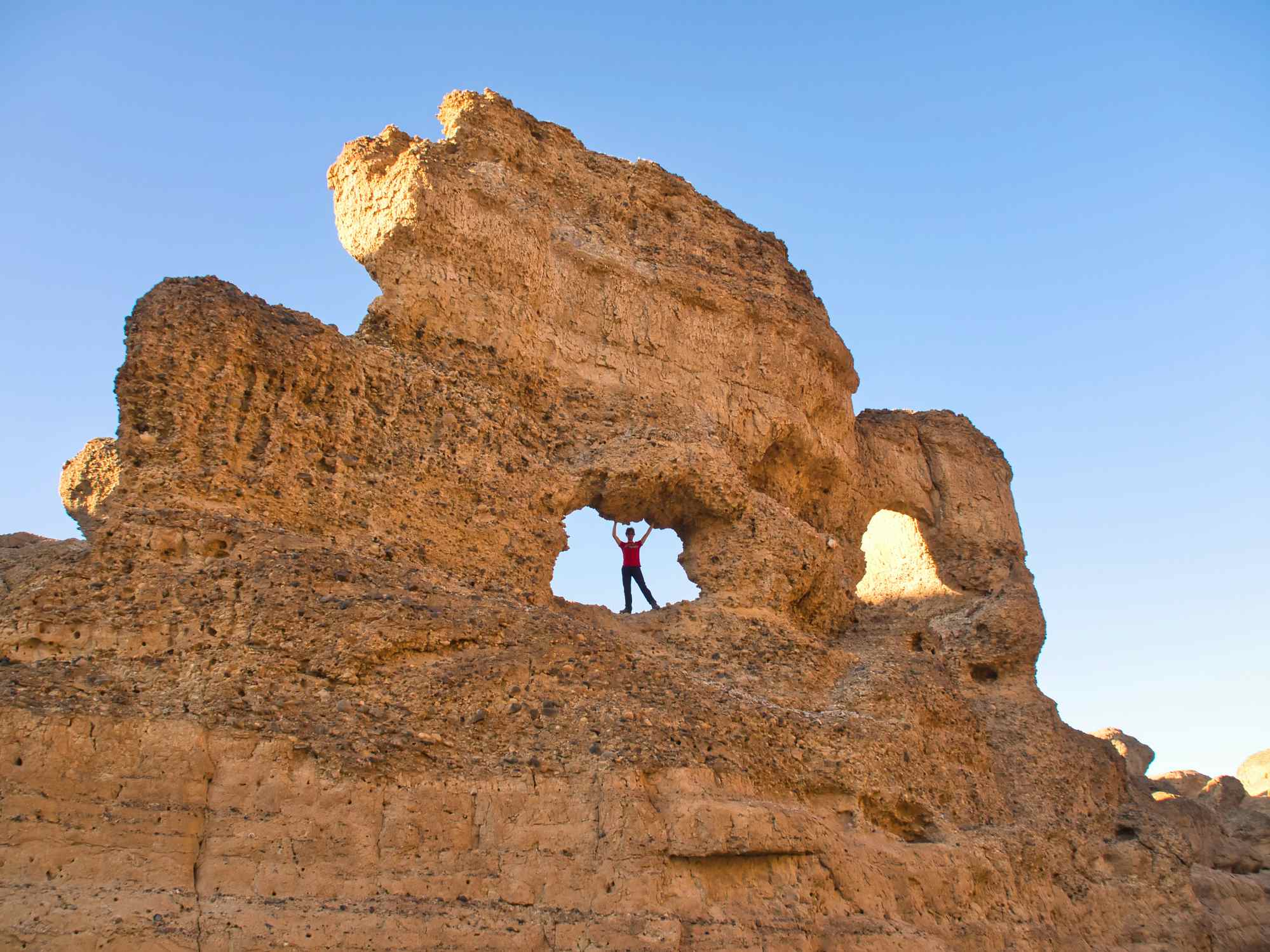 Hiking Namibia's Olive Trail. Photo: Getty.