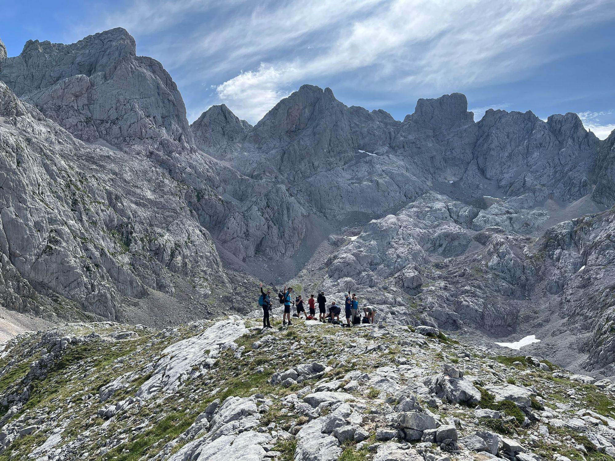 The distinctive craggy peaks of the Picos de Europa. Photo: Rumbo a Picos.