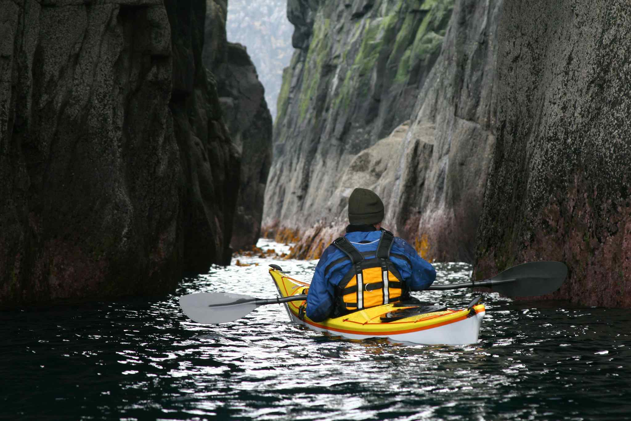 Kayaking Skye's southern coastline. Photo: Getty.