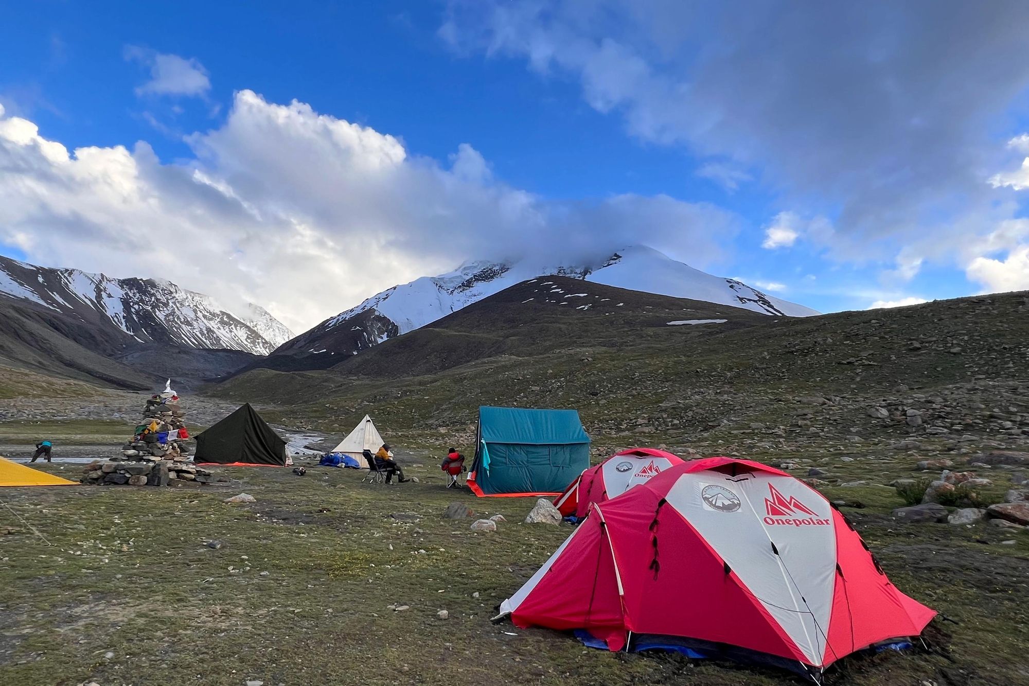 A campsite along the Markha Valley. Photo: Majestic Ladakh.